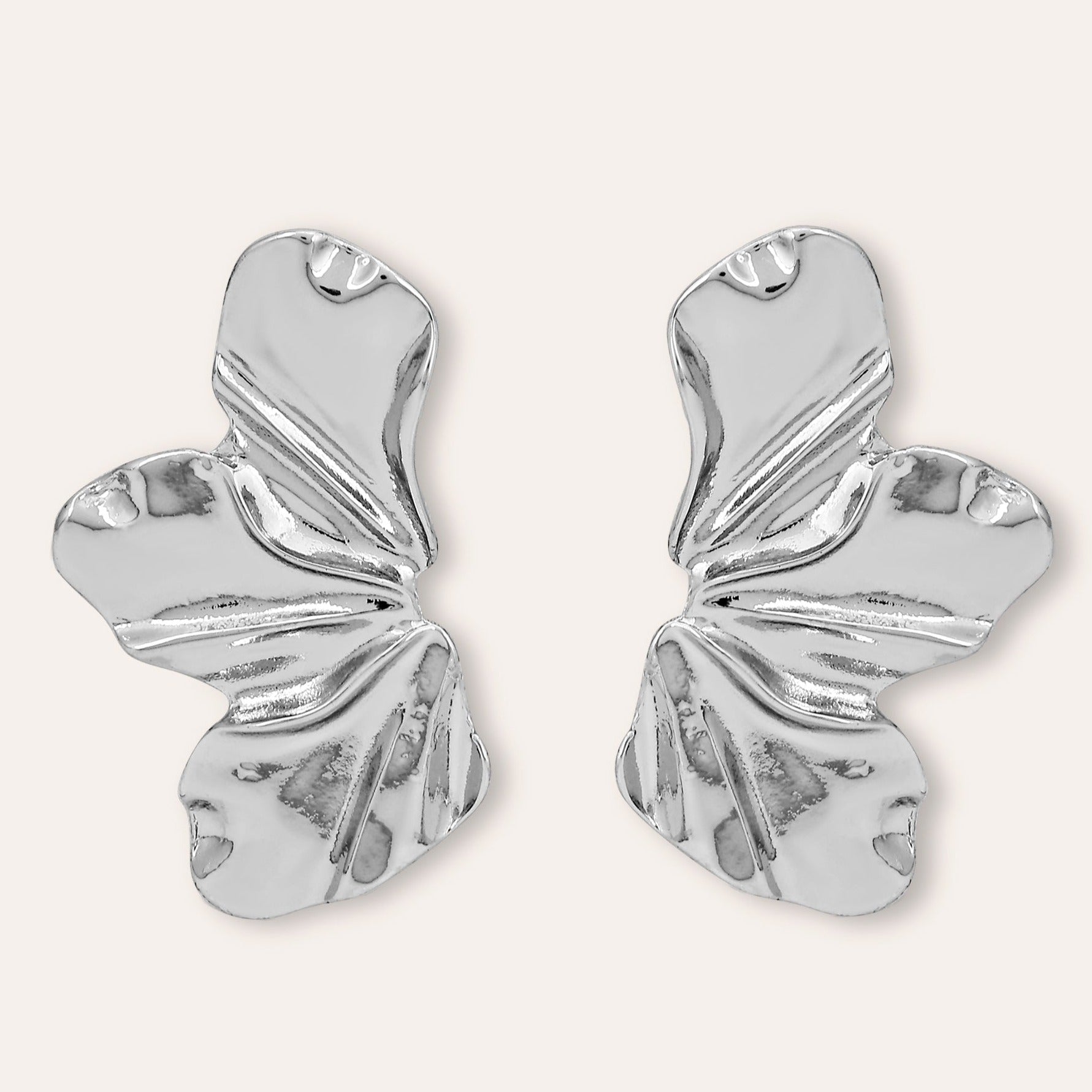 TFC Bling Blossom Silver Plated Stud Earrings-Discover daily wear gold earrings including stud earrings, hoop earrings, and pearl earrings, perfect as earrings for women and earrings for girls.Find the cheapest fashion jewellery which is anti-tarnish only at The Fun company