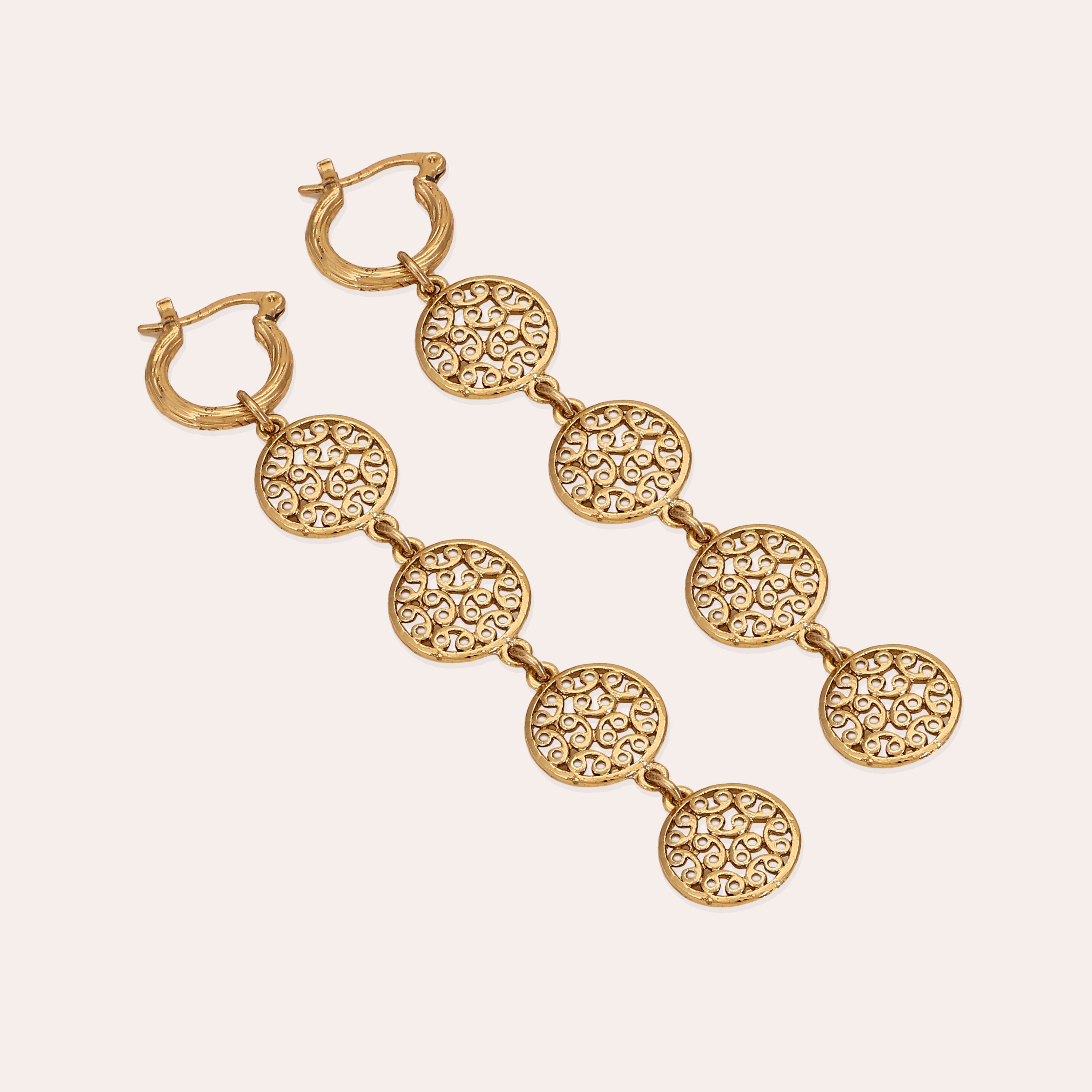 TFC Sundrop Multi-way Gold Plated Dangler Earrings-Discover daily wear gold earrings including stud earrings, hoop earrings, and pearl earrings, perfect as earrings for women and earrings for girls.Find the cheapest fashion jewellery which is anti-tarnis​h only at The Fun company