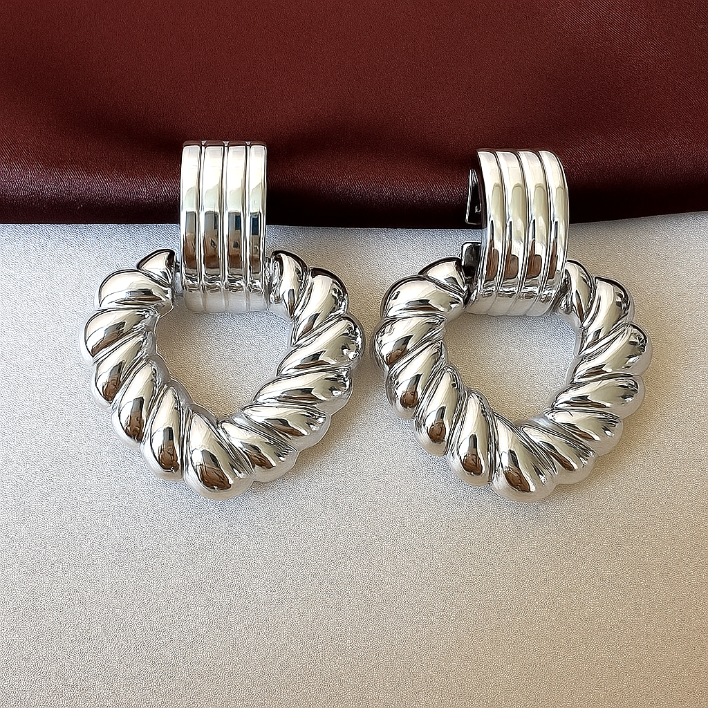 TFC Dangly Silver Plated Dangler Earrings