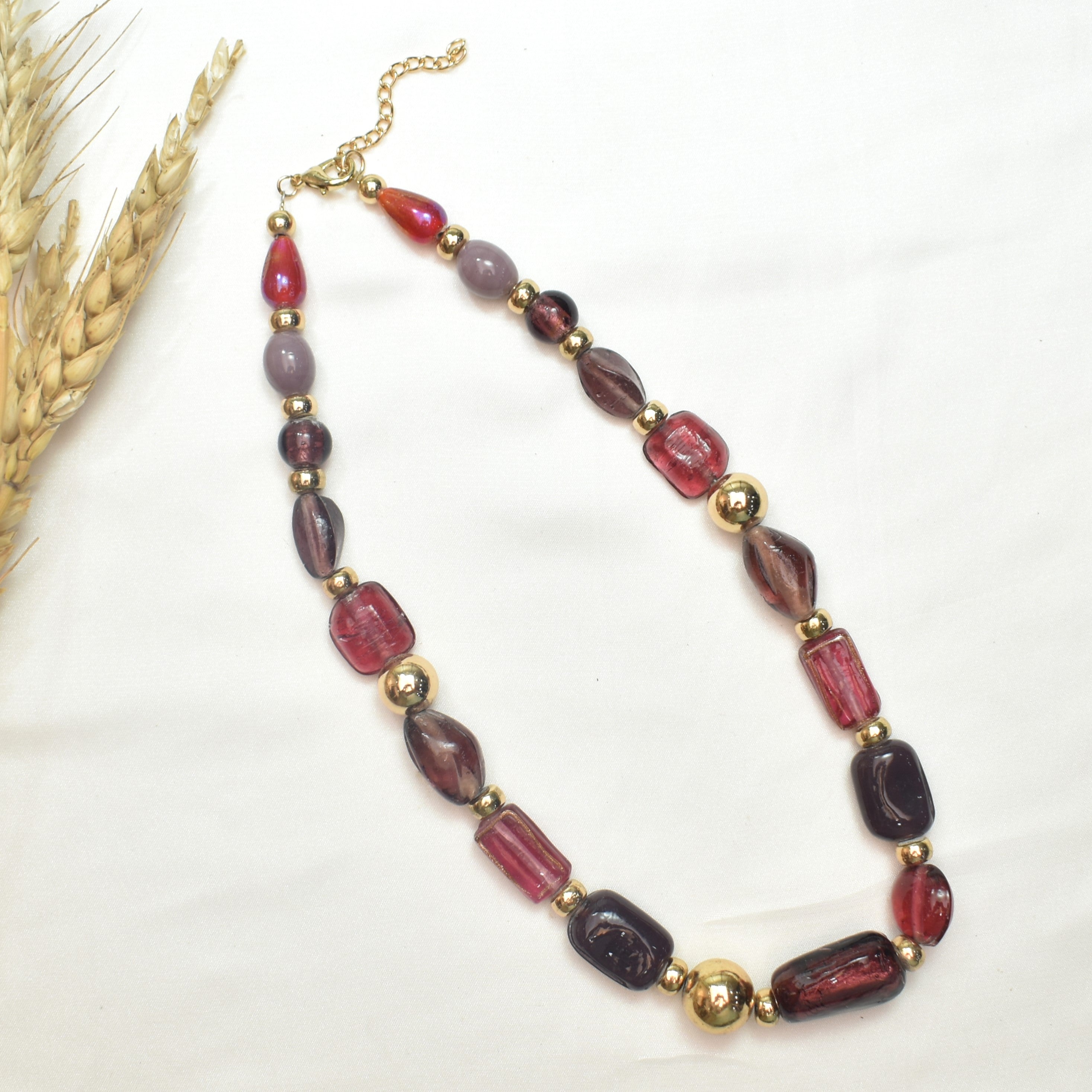 TFC Ruby To Wear Gold Plated Necklace