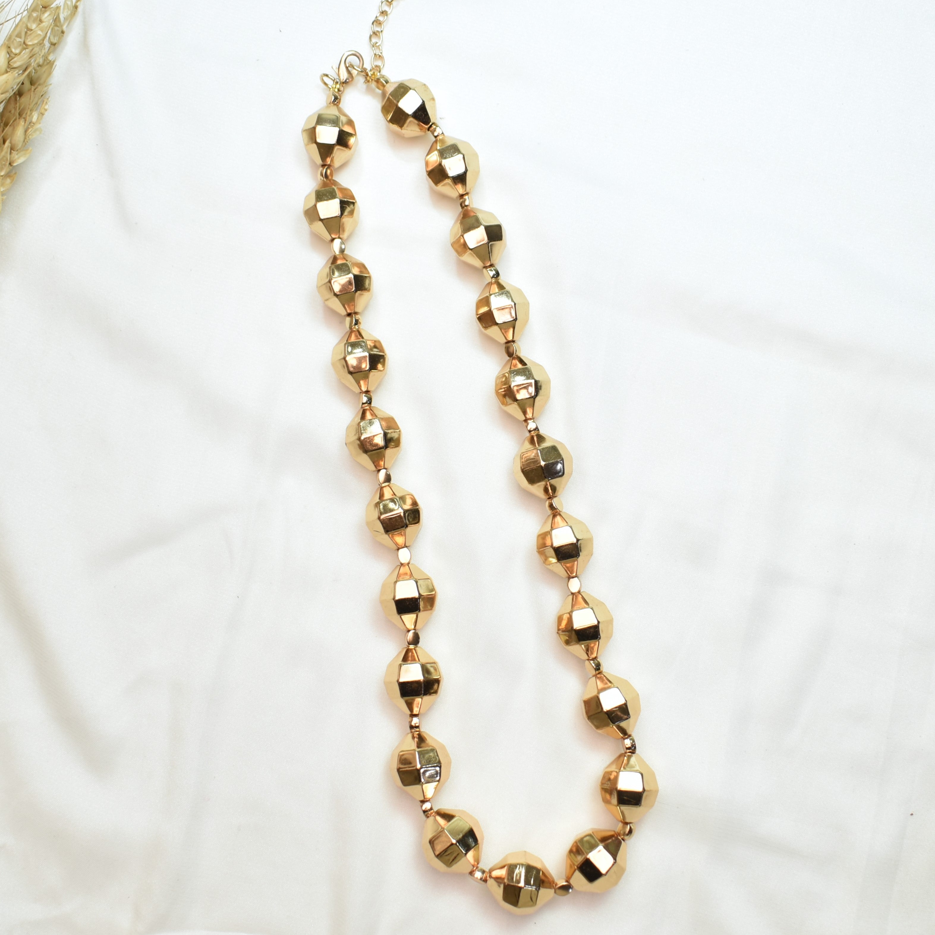 TFC Origami Ball Gold Plated Necklace