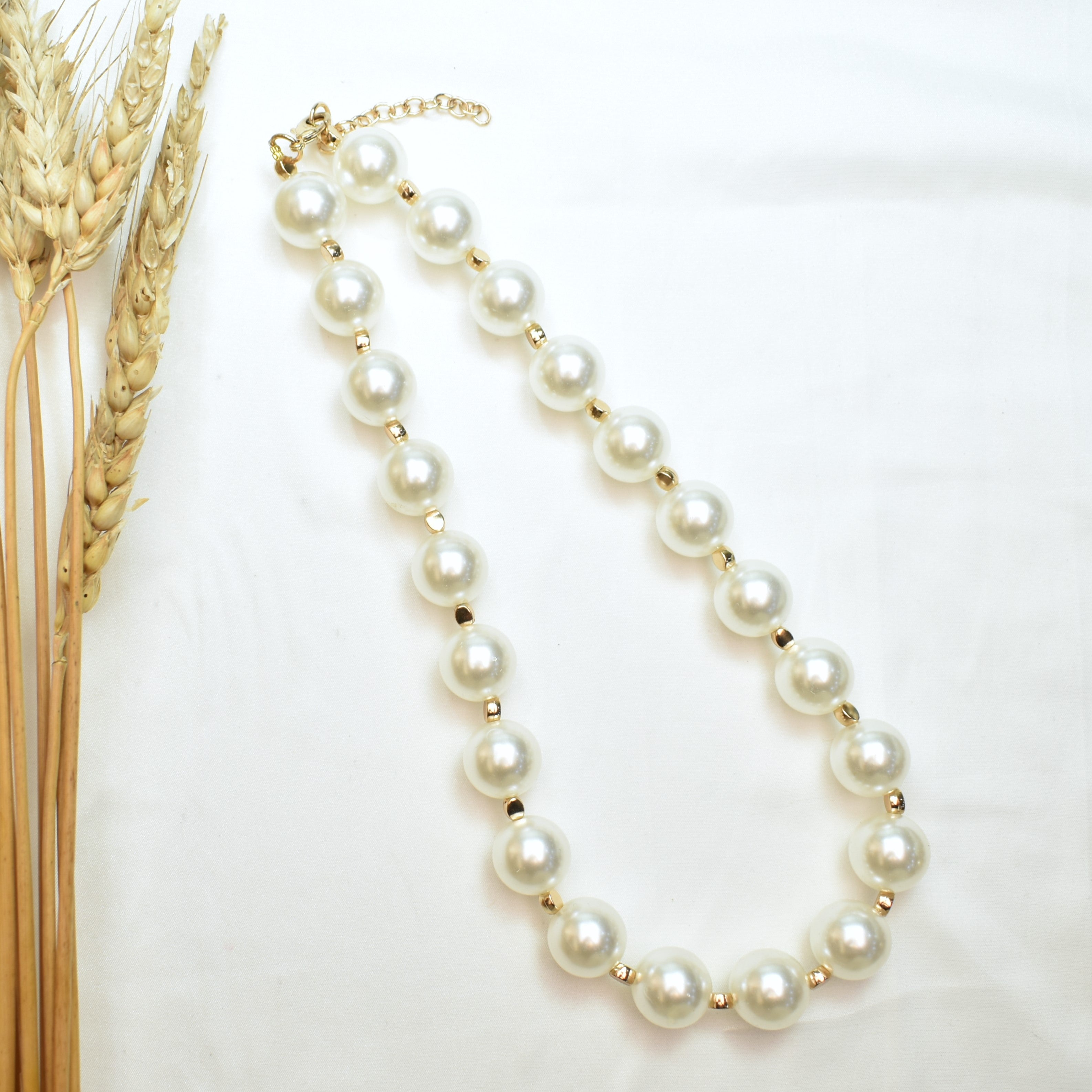 TFC Pearl Essence Gold Plated Necklace