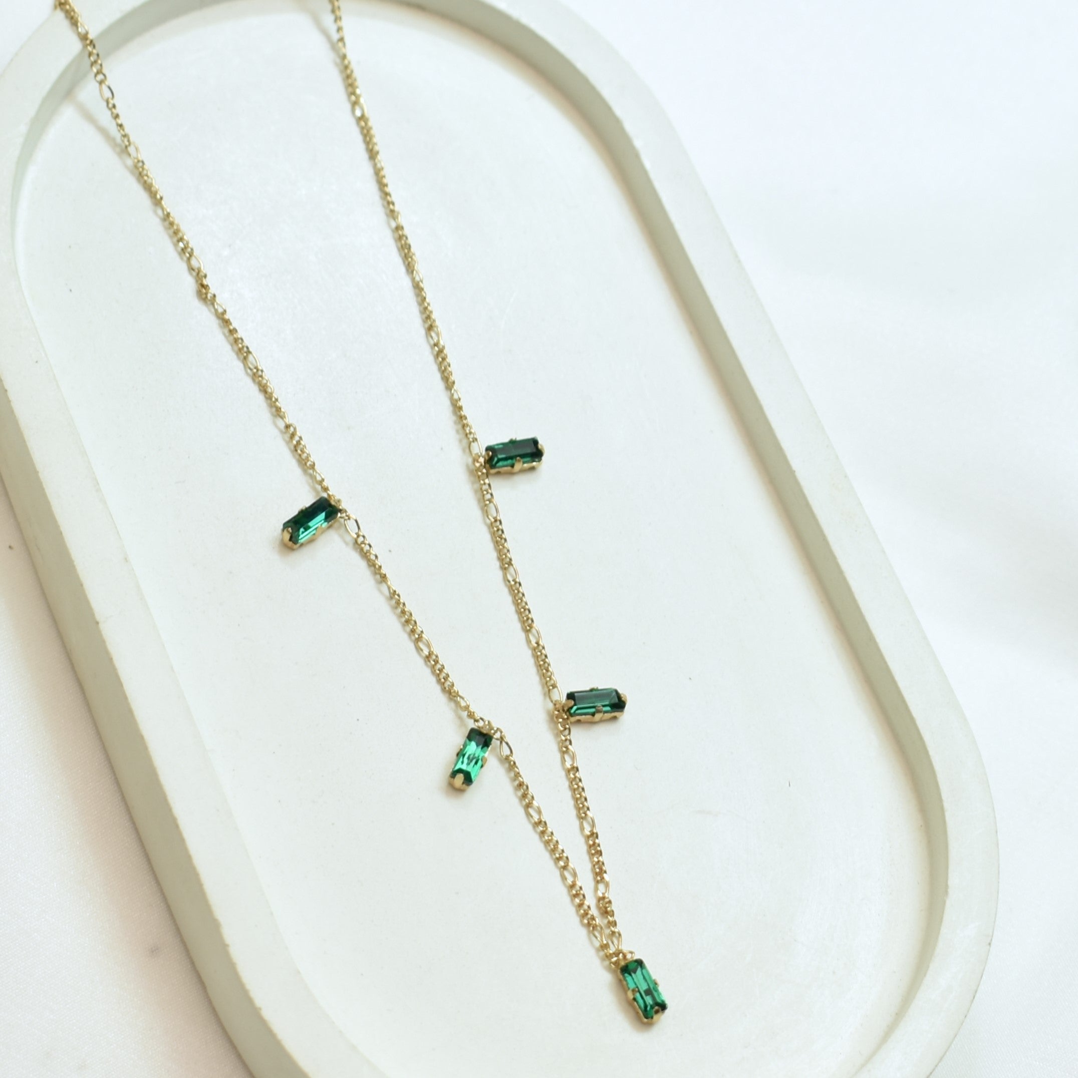 TFC Green Haven Gold Plated Necklace