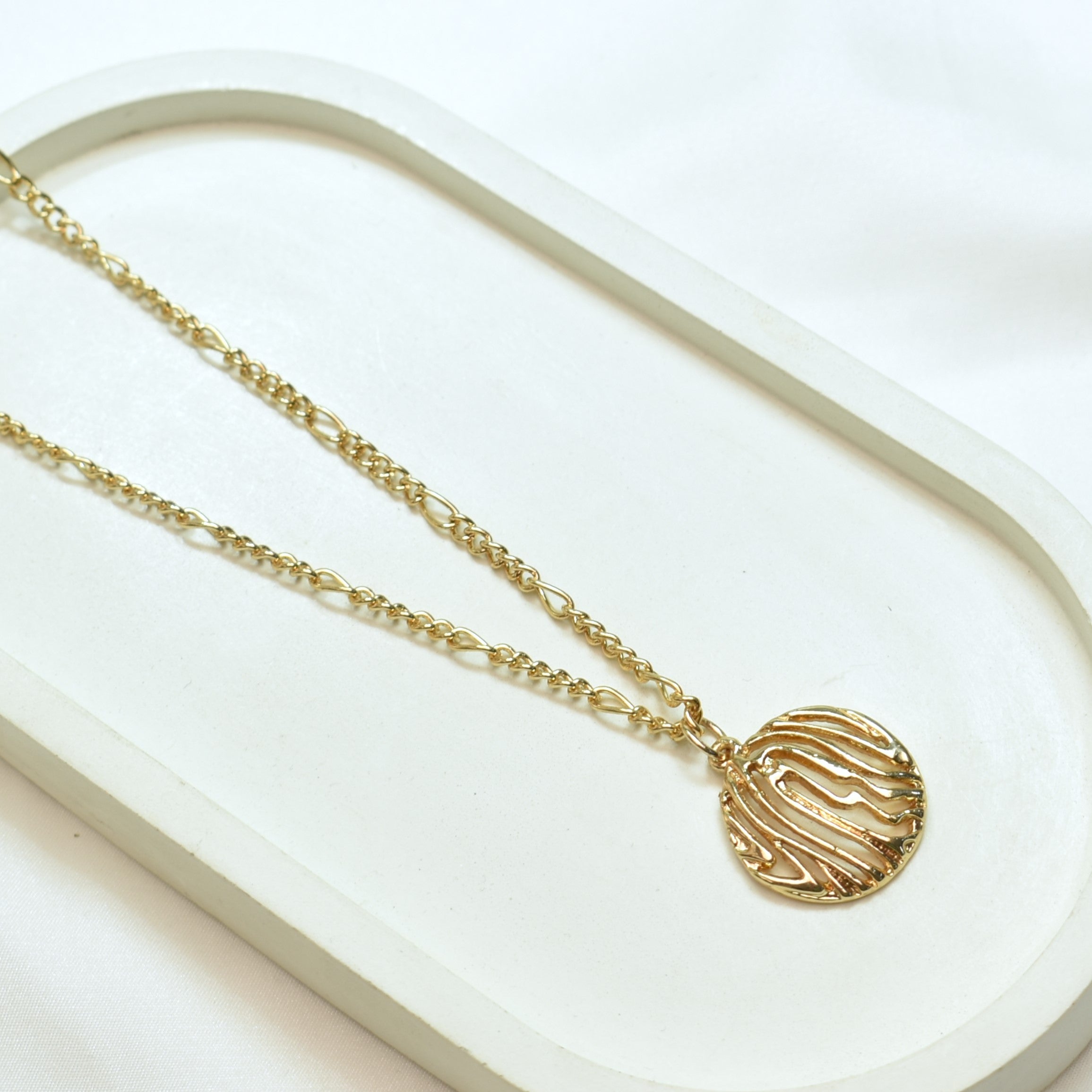 TFC Roman Numina Gold Plated Necklace