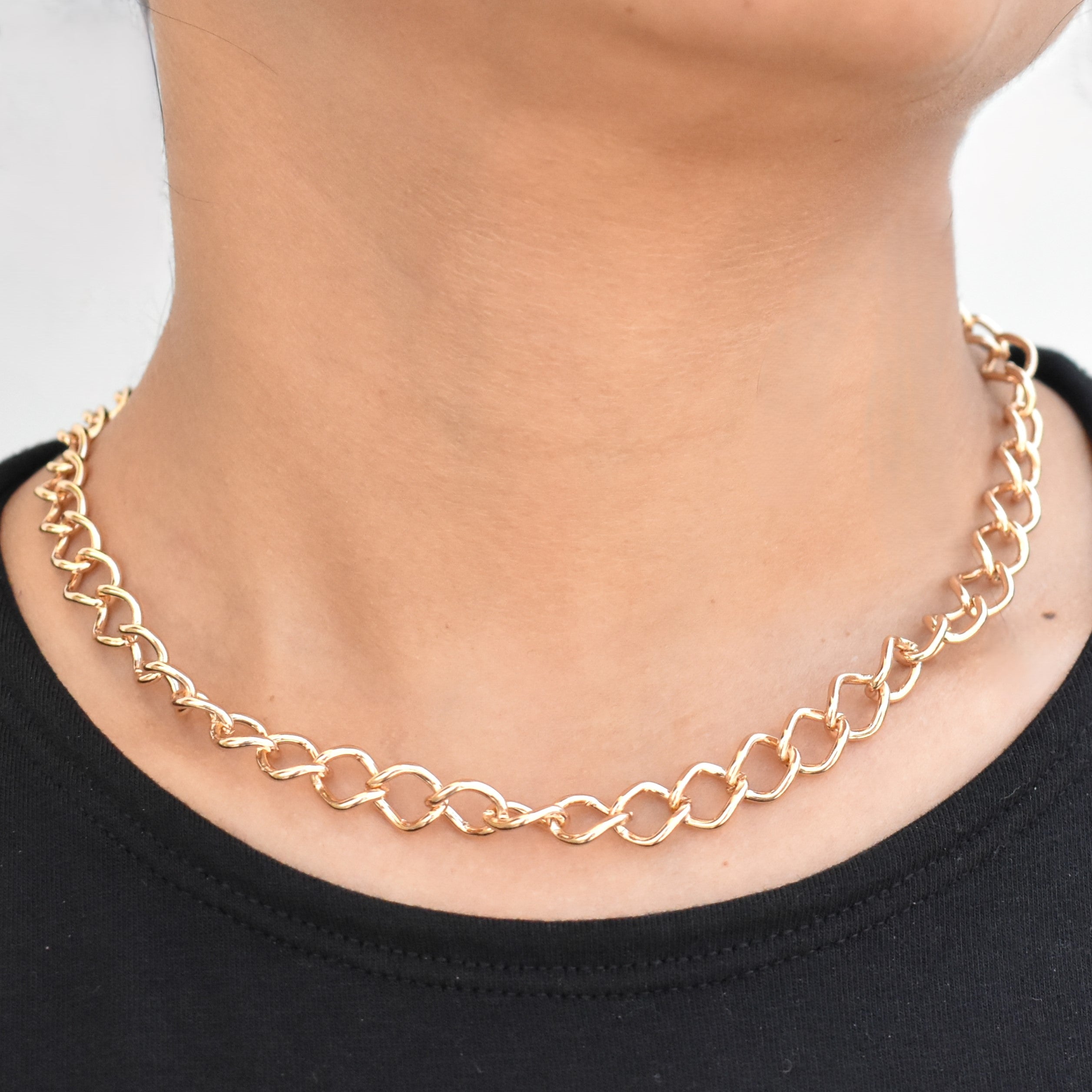 TFC Unbreakable Bond Gold Plated Chain Necklace