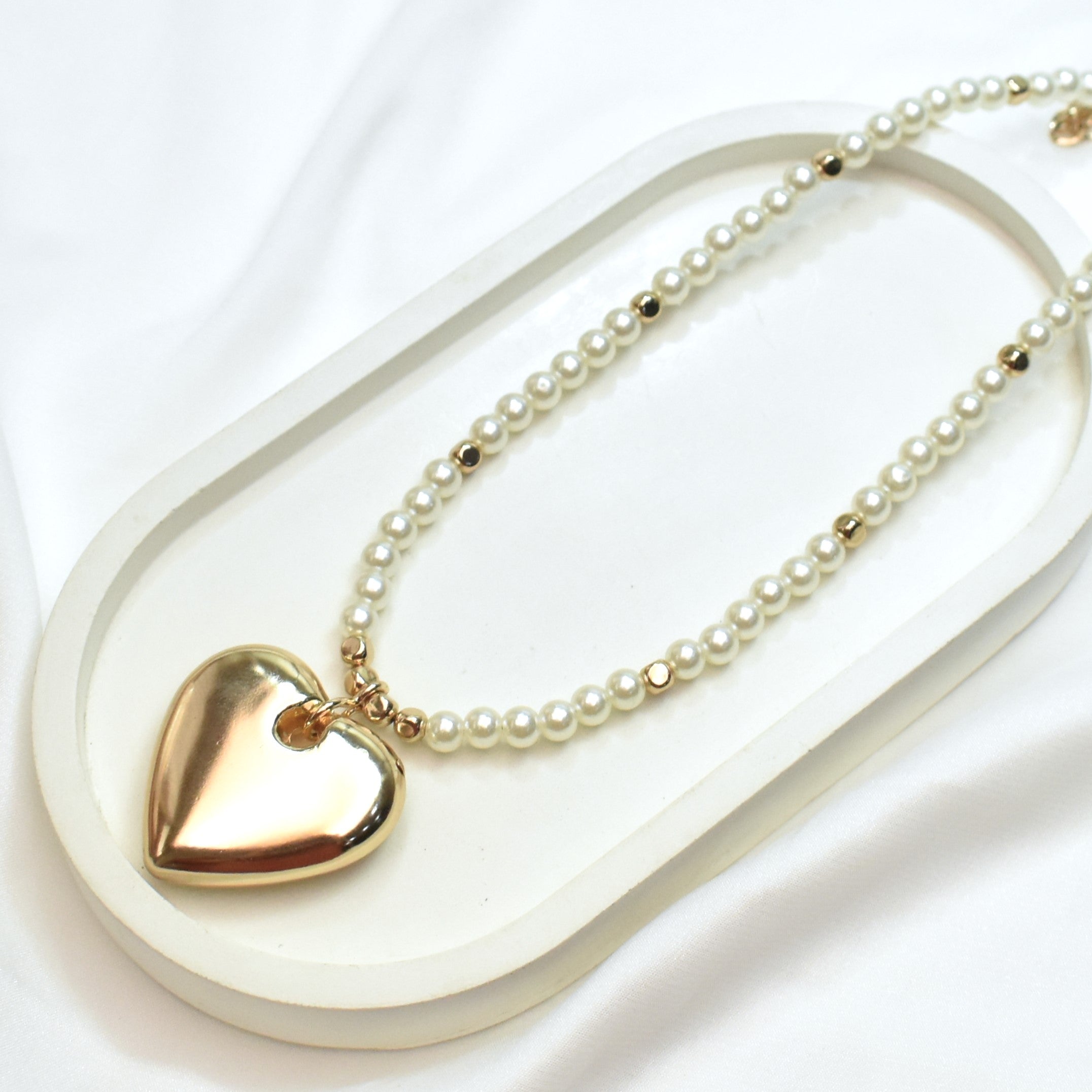 TFC Me Time Gold Plated Pendant Necklace