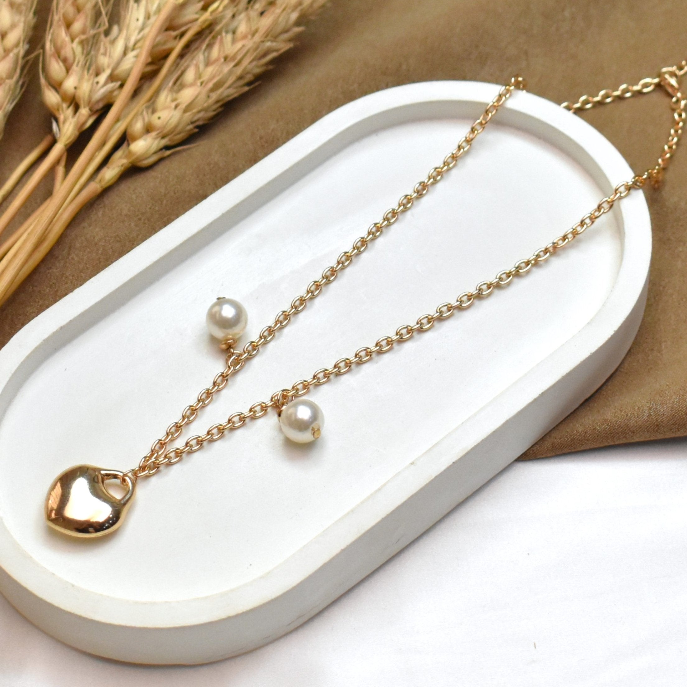 TFC Corazon Gold Plated Necklace