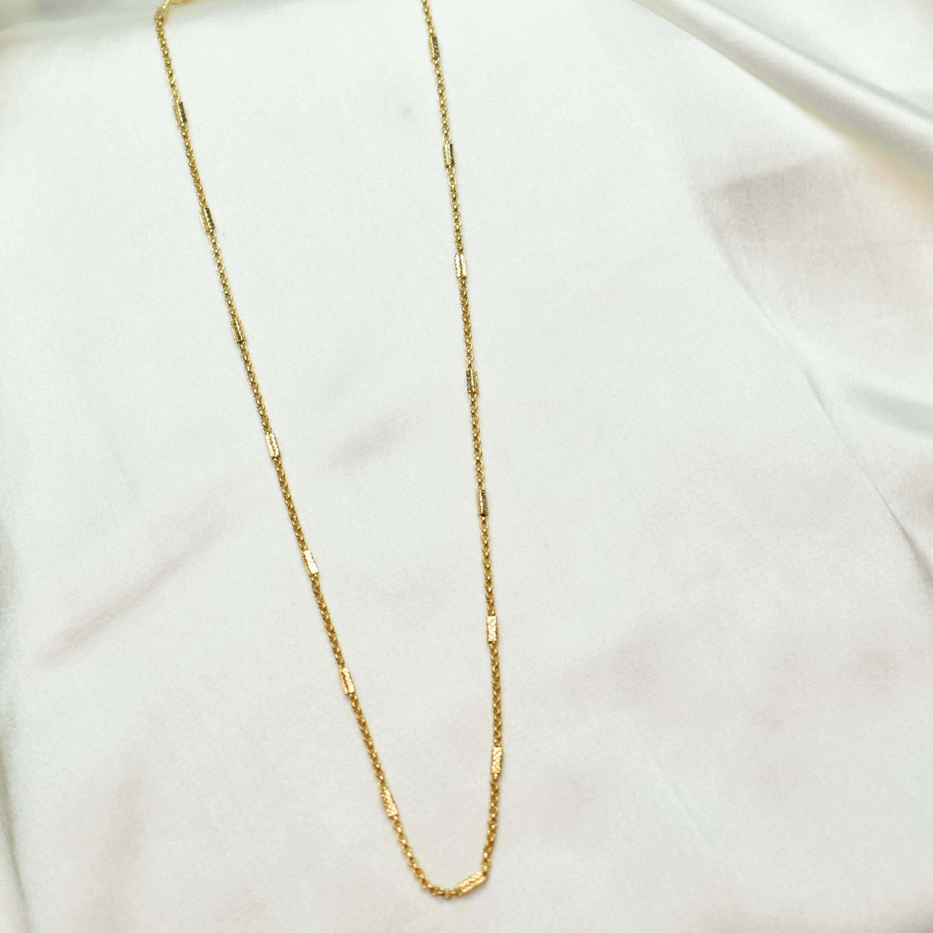 TFC Slimline Gold Plated Necklace