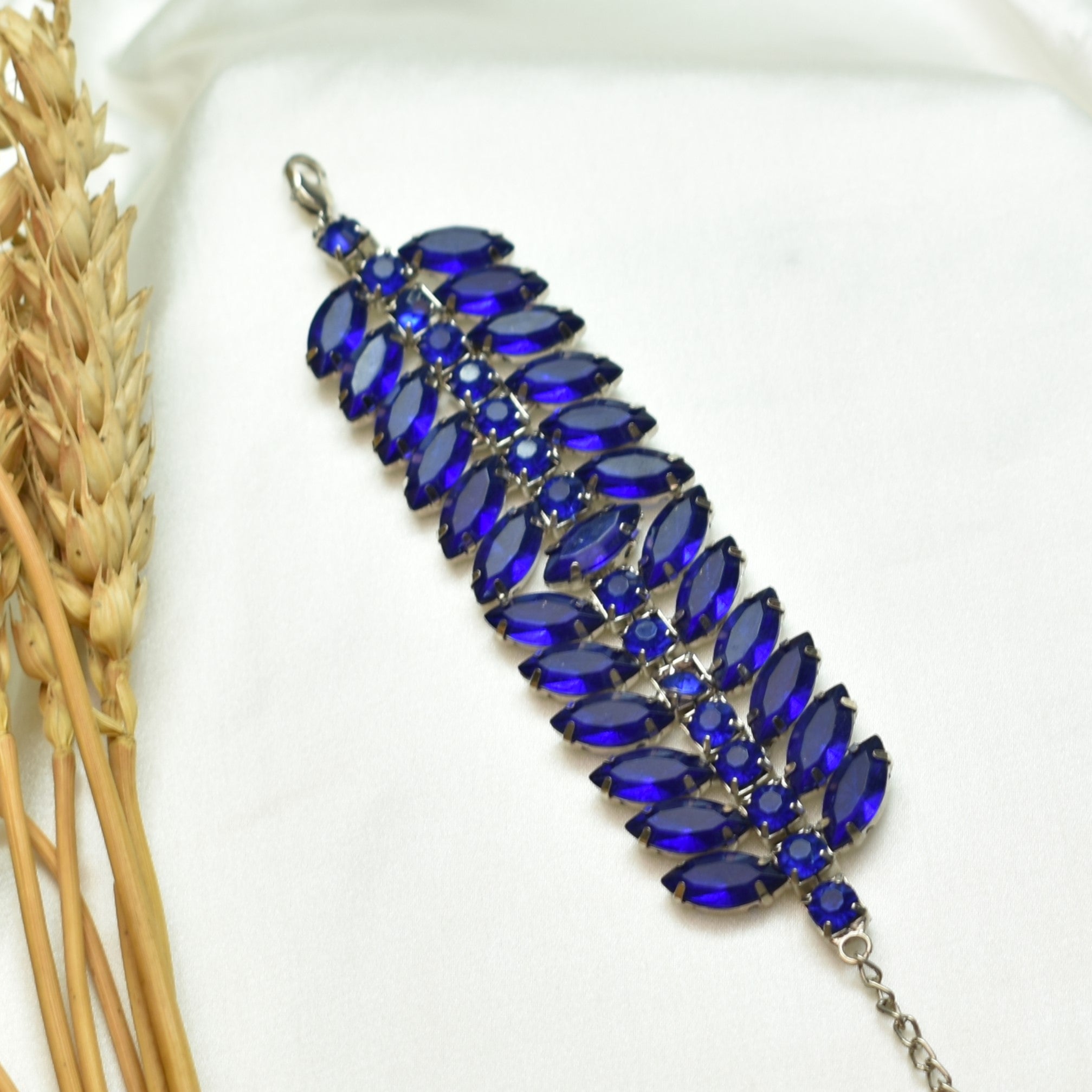 TFC Royal Blue Gold Plated Bracelet