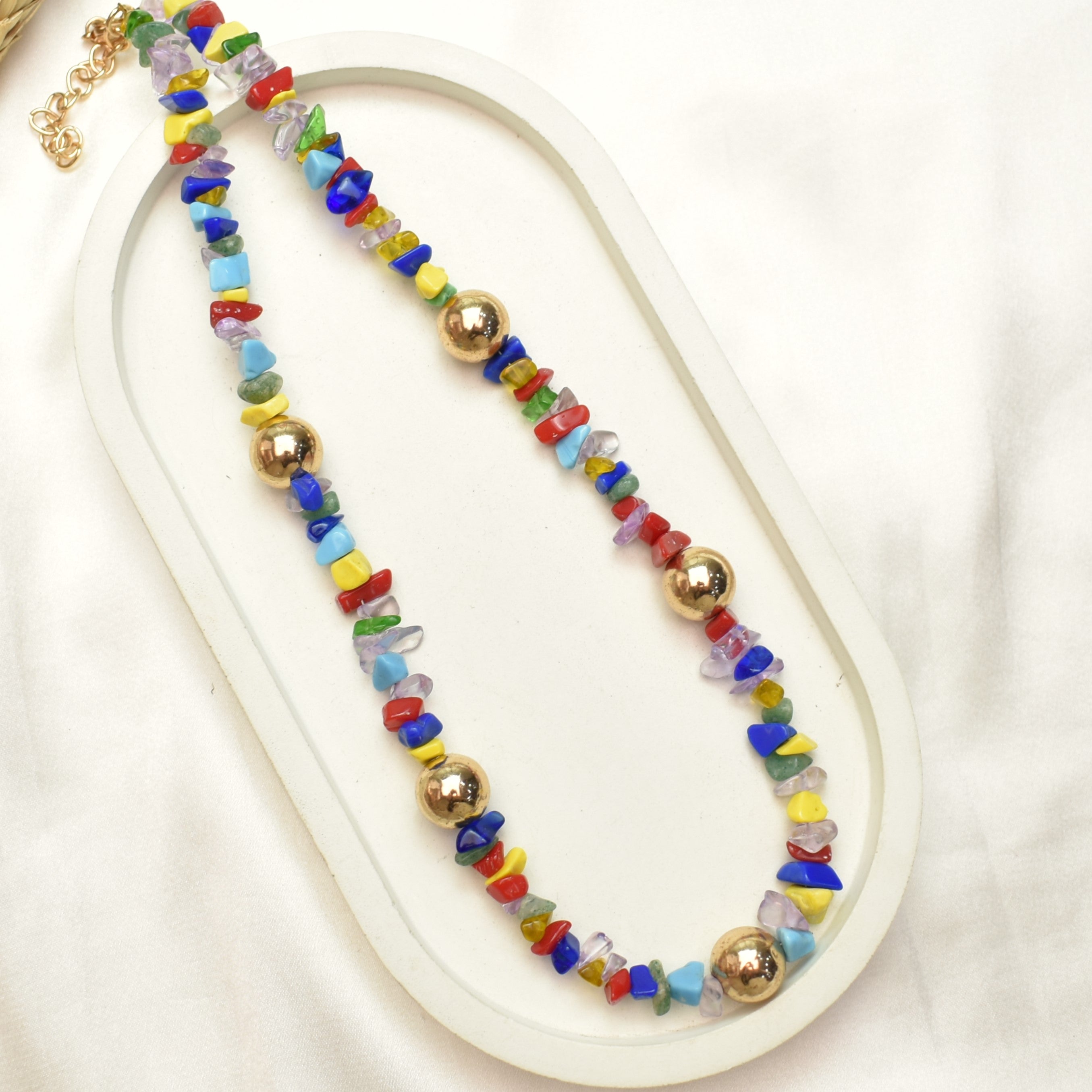 TFC Colorful Burst Necklace