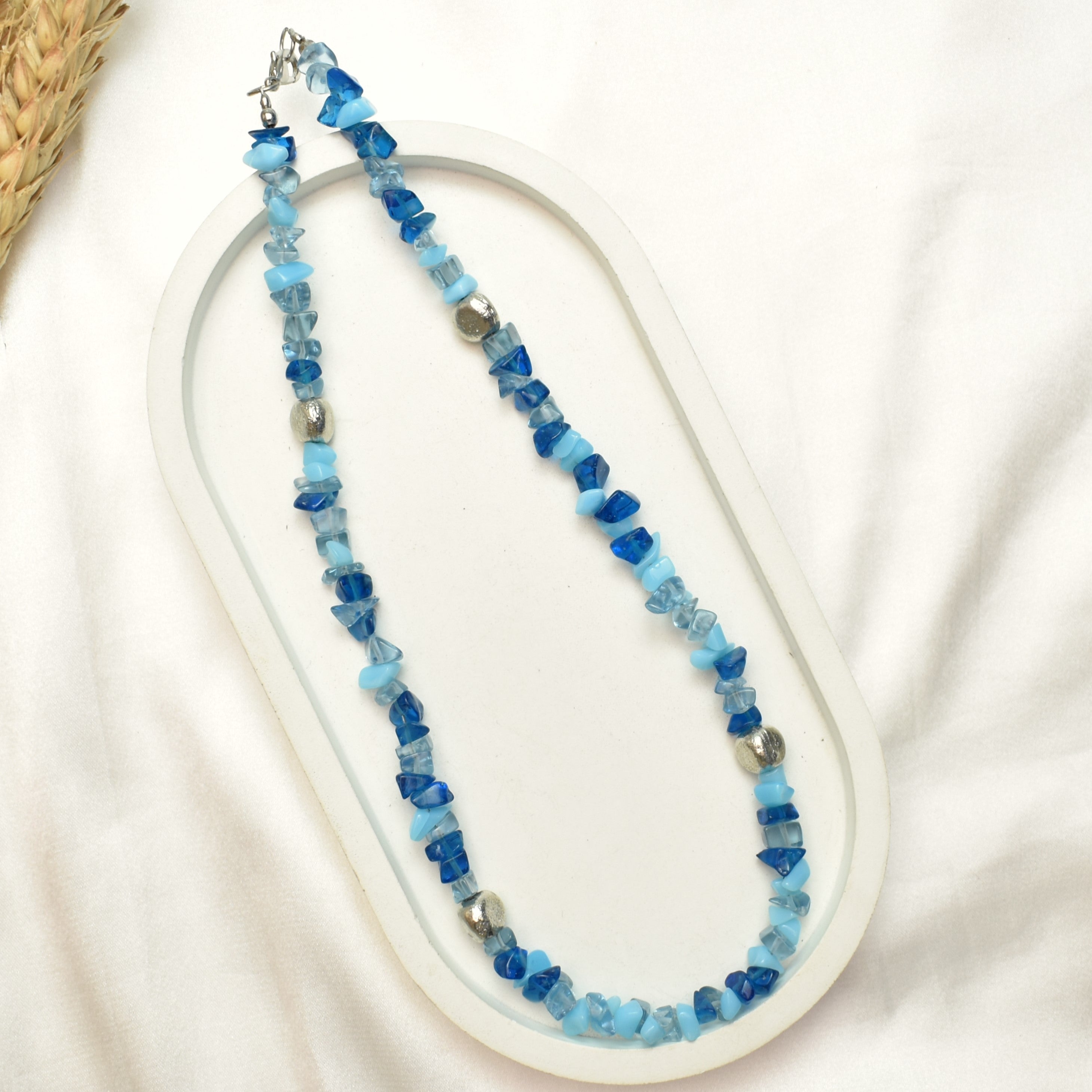 TFC Blue Symphony Stones Necklace