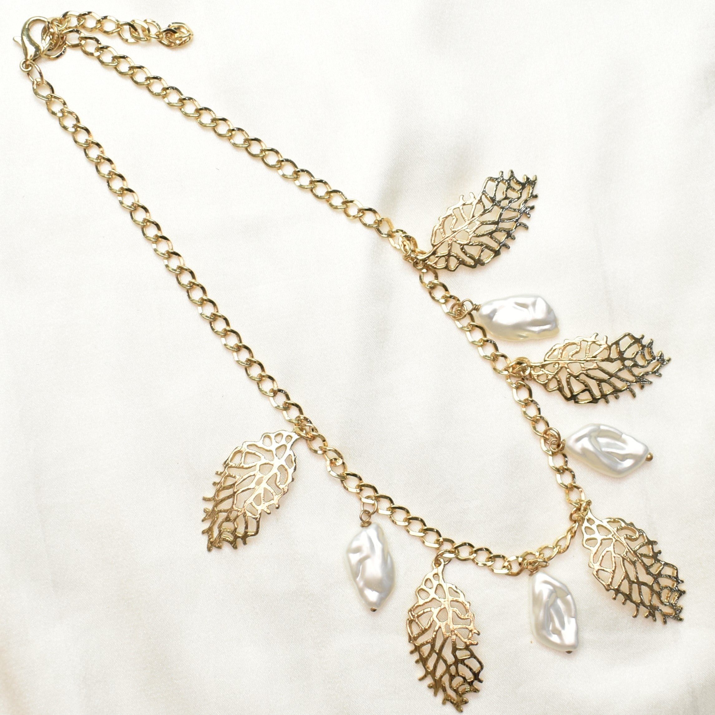 TFC Petal & Crystal Allure Necklace