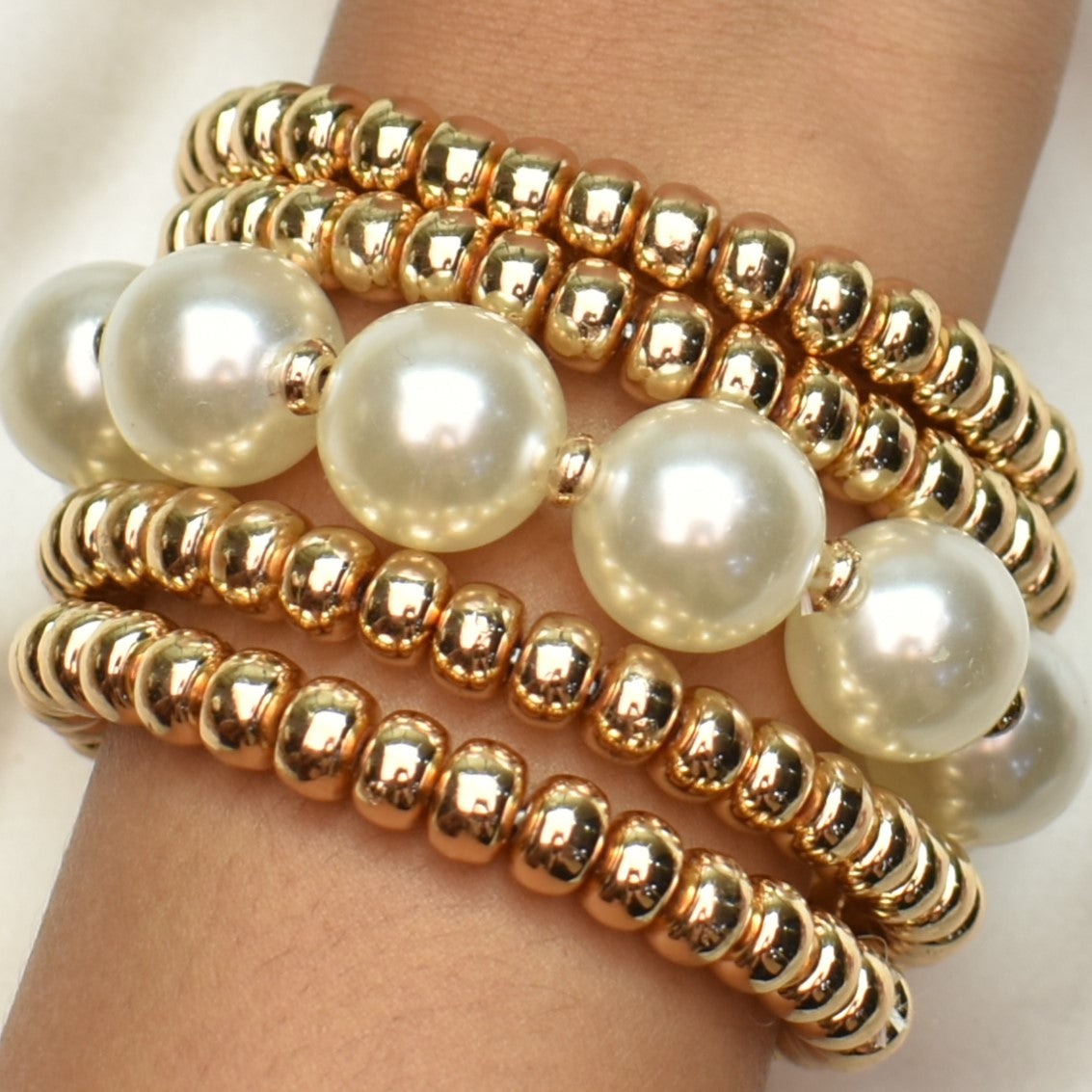 TFC Golden Grace Bracelet (Stack of 5)