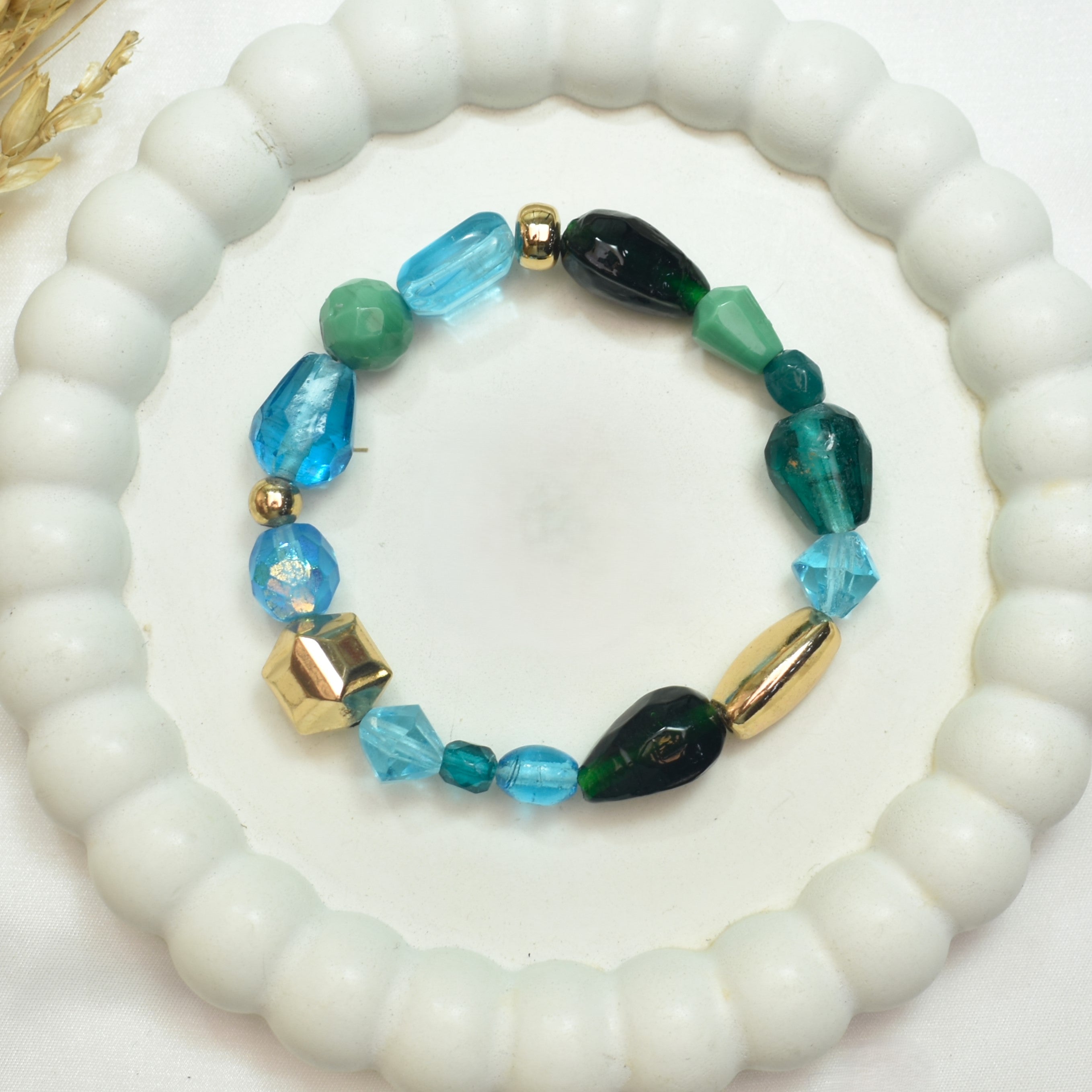 TFC Ocean Scene Gold Plated Bracelet