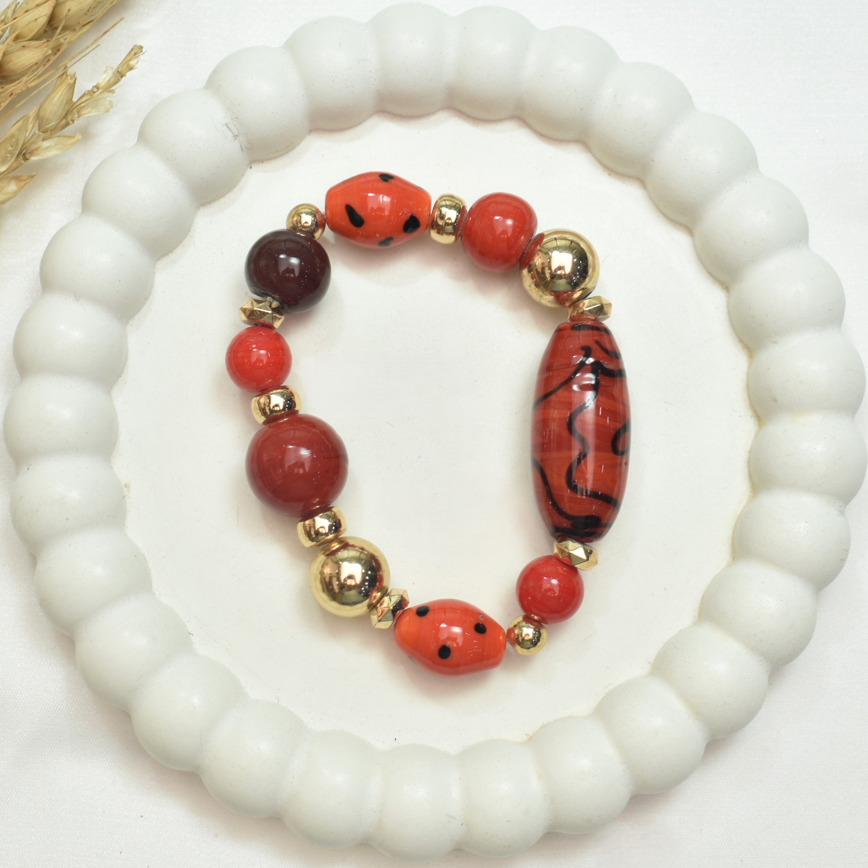 TFC Cherry Tomato Gold Plated Bracelet