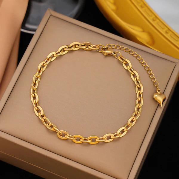 TFC Gold Plated Chain Bracelet