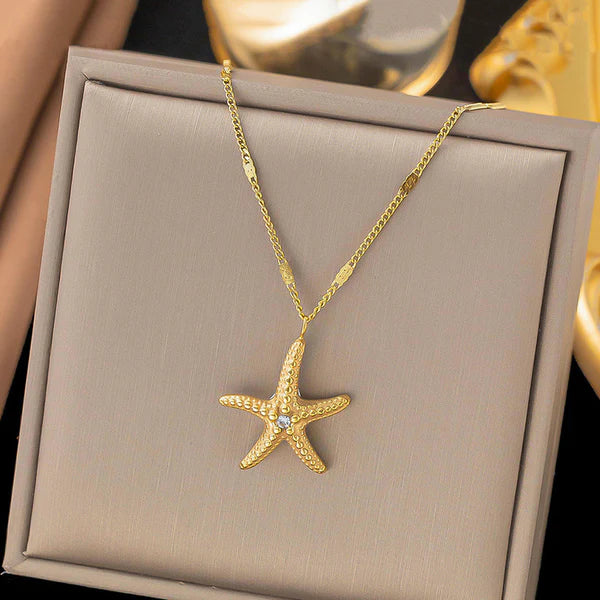 TFC Star Gold Plated Necklace