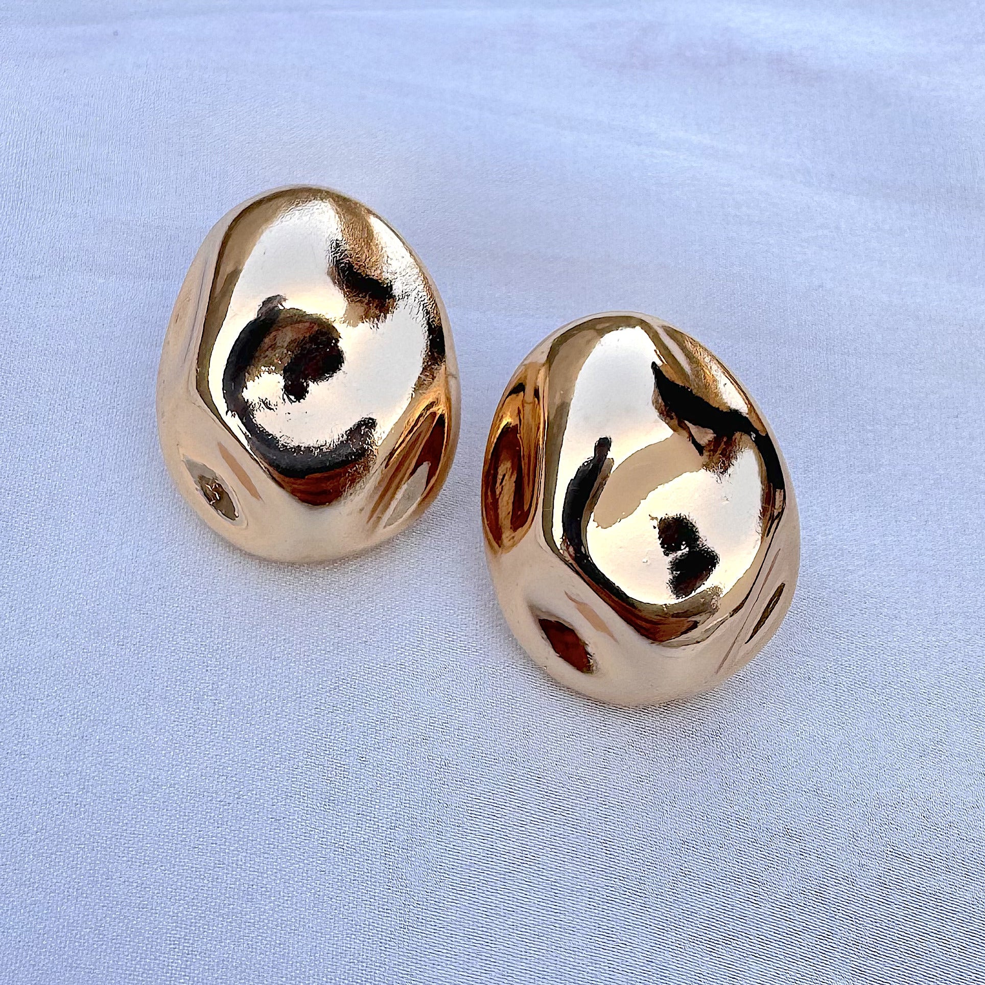 TFC Luxurious Gold Plated Stud Earrings