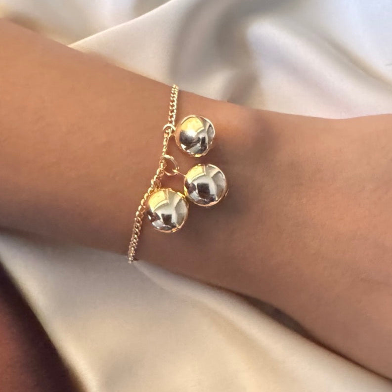 TFC Beauty Bead Gold Plated Bracelet