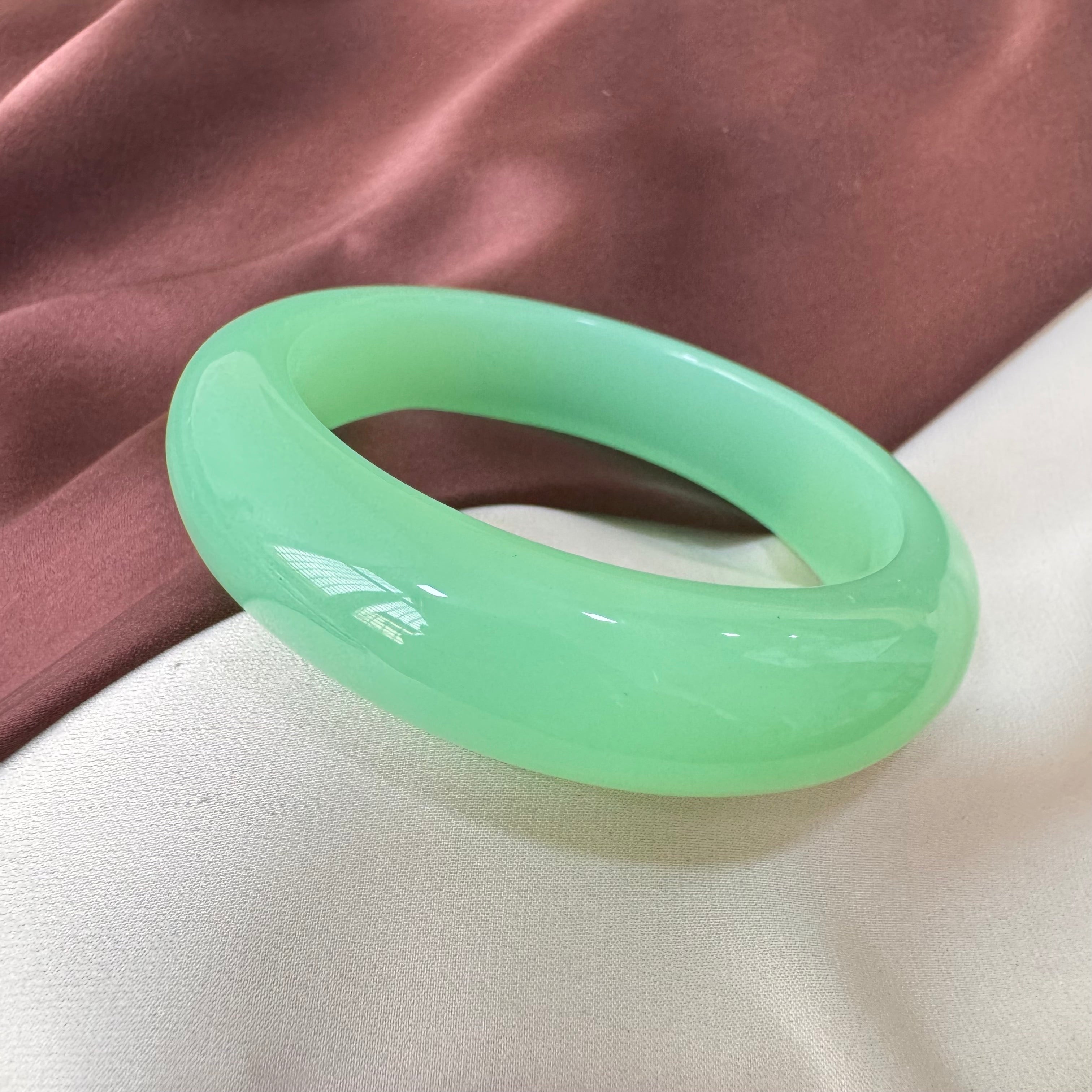 TFC Size 2.6 Neon Green Resin Bangle