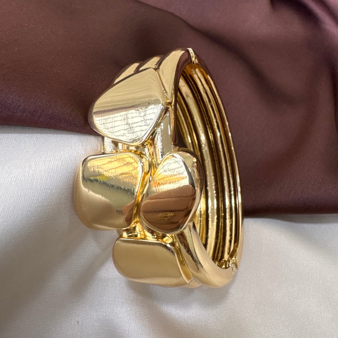 TFC Size 2.6 Aurumite Gold Plated Bracelet Bangle