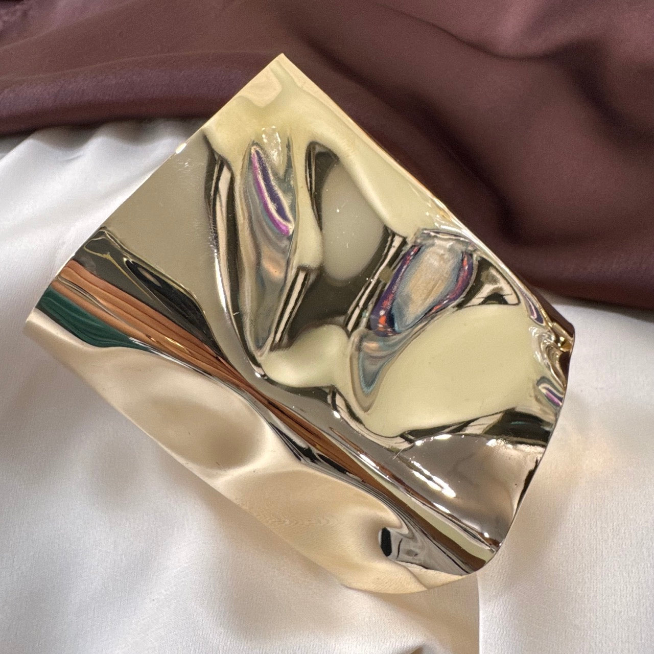 TFC Adjustable Fashion Fav Gold Plated Cuff Bracelet