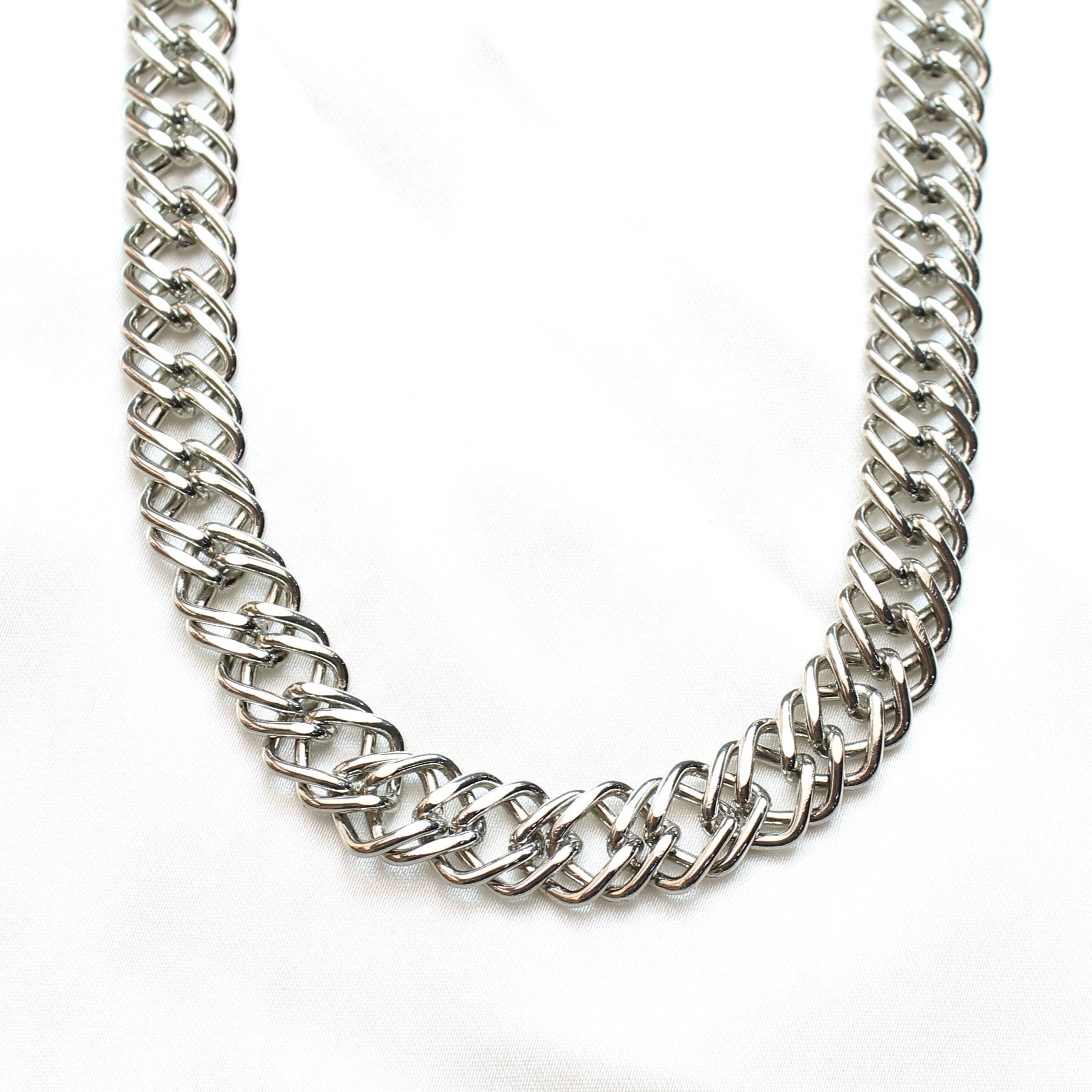 TFC Milano Luxury Silver Plated Chain Necklace