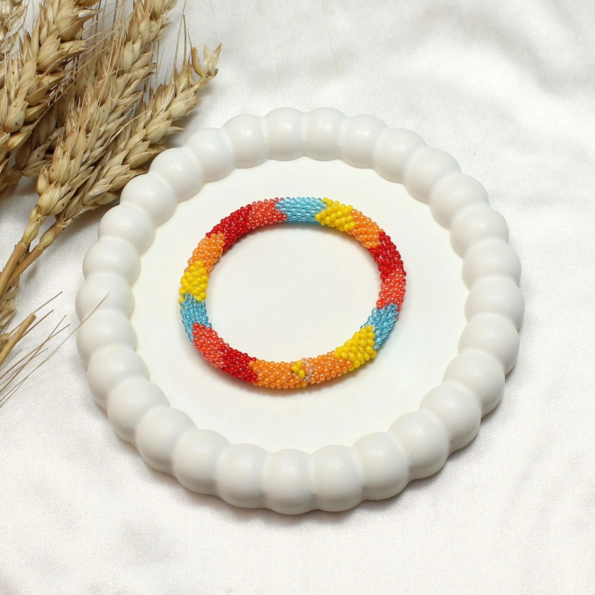 TFC Multicolor Small Beaded Bracelet