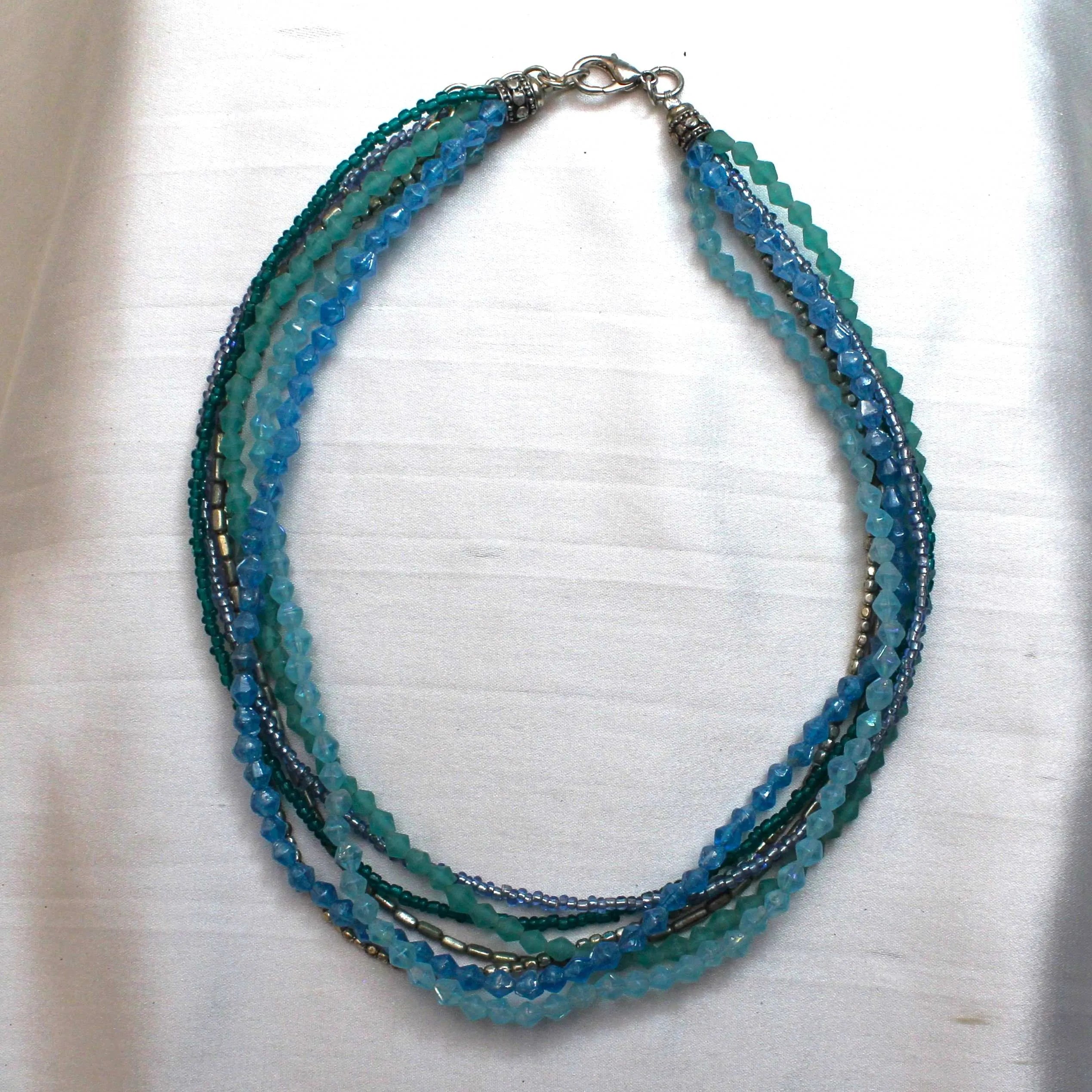 TFC Sky Hues Beaded Necklace