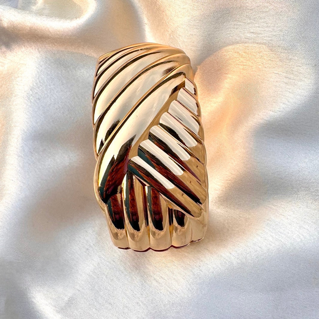 TFC Subtle Spark Gold Plated Bracelet Bangle (size 2-10)