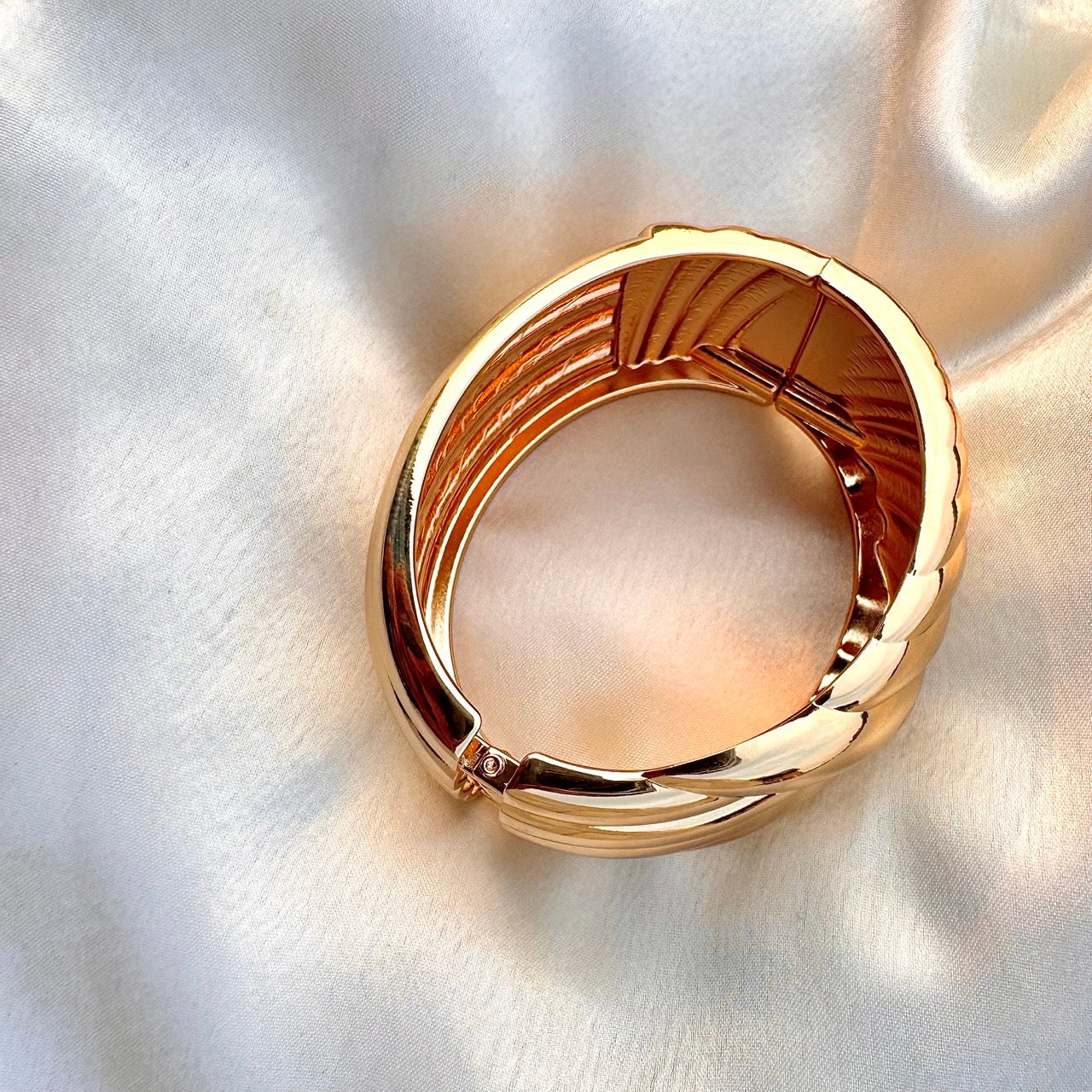 TFC Subtle Spark Gold Plated Bracelet Bangle (size 2-10)