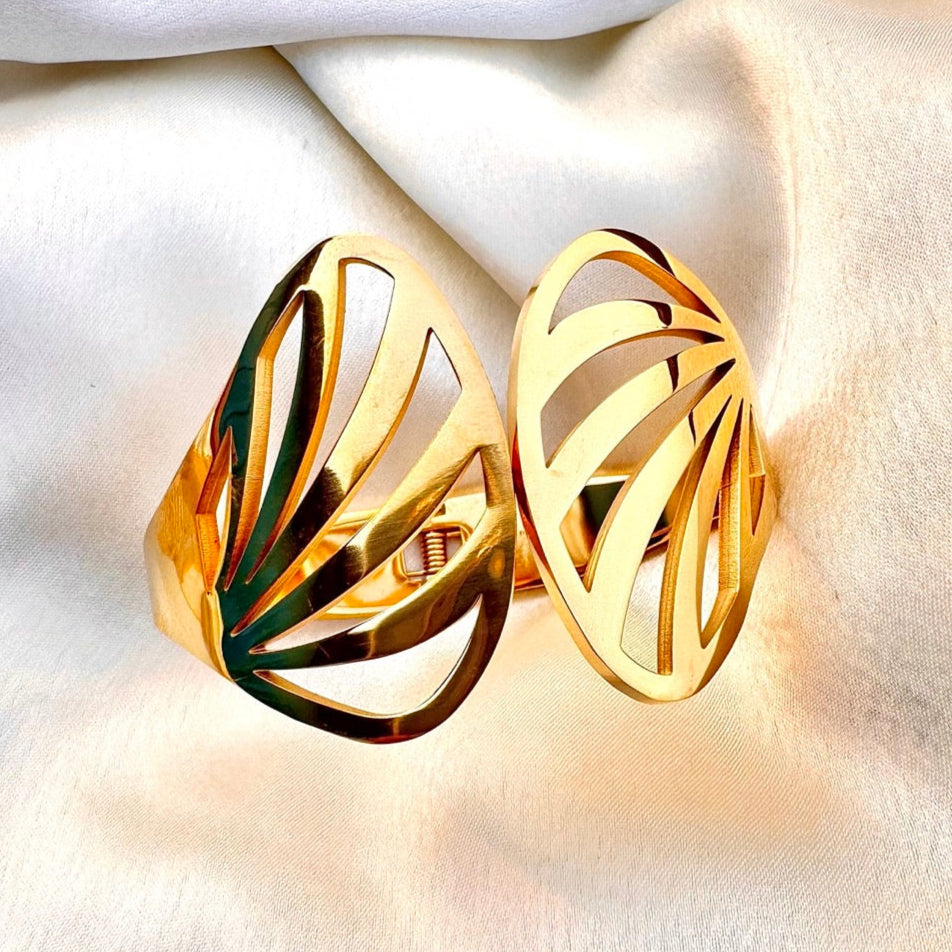 TFC Thin Line Gold Plated Bracelet Bangle (Size 2-6)