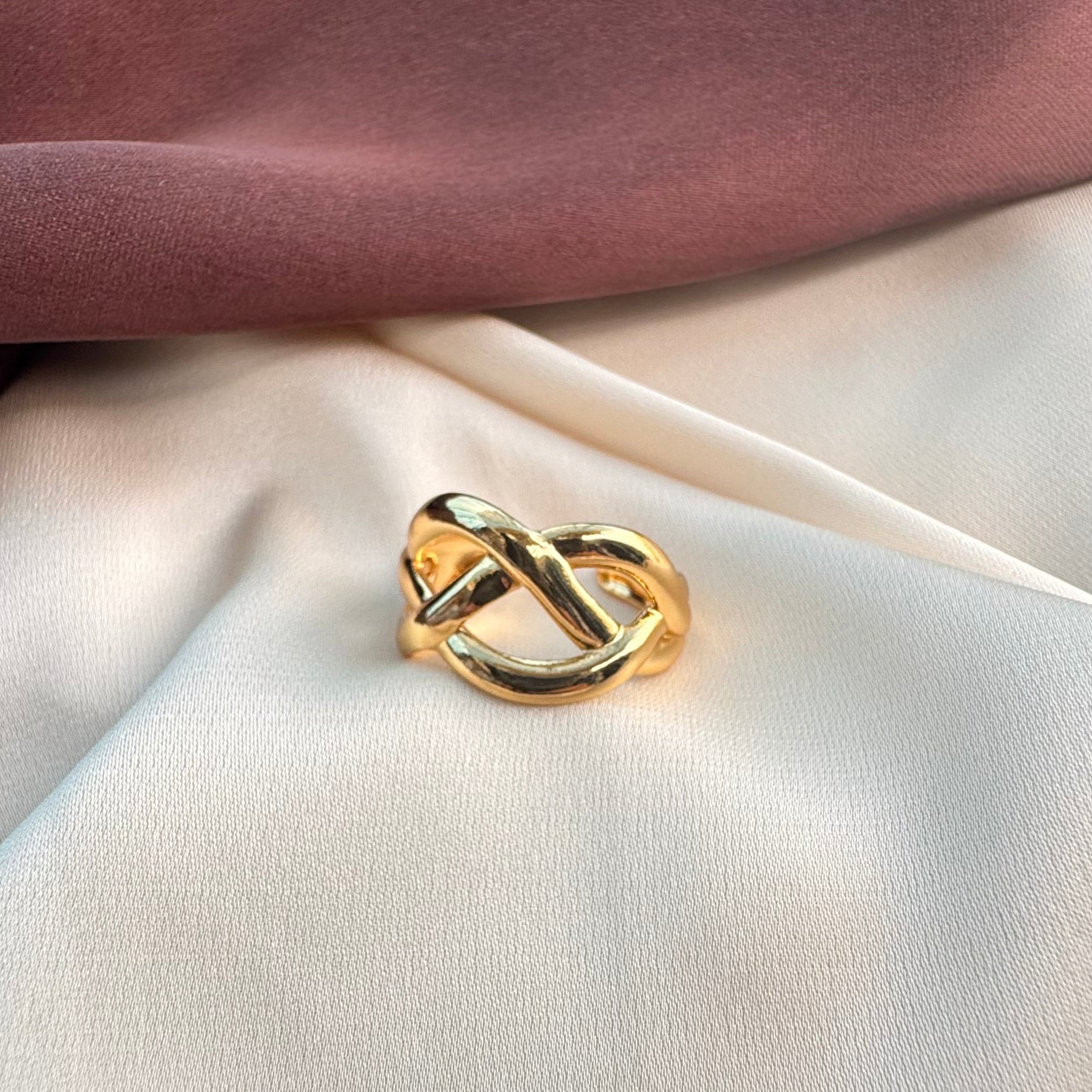 TFC Infiniti Gold Plated Ring