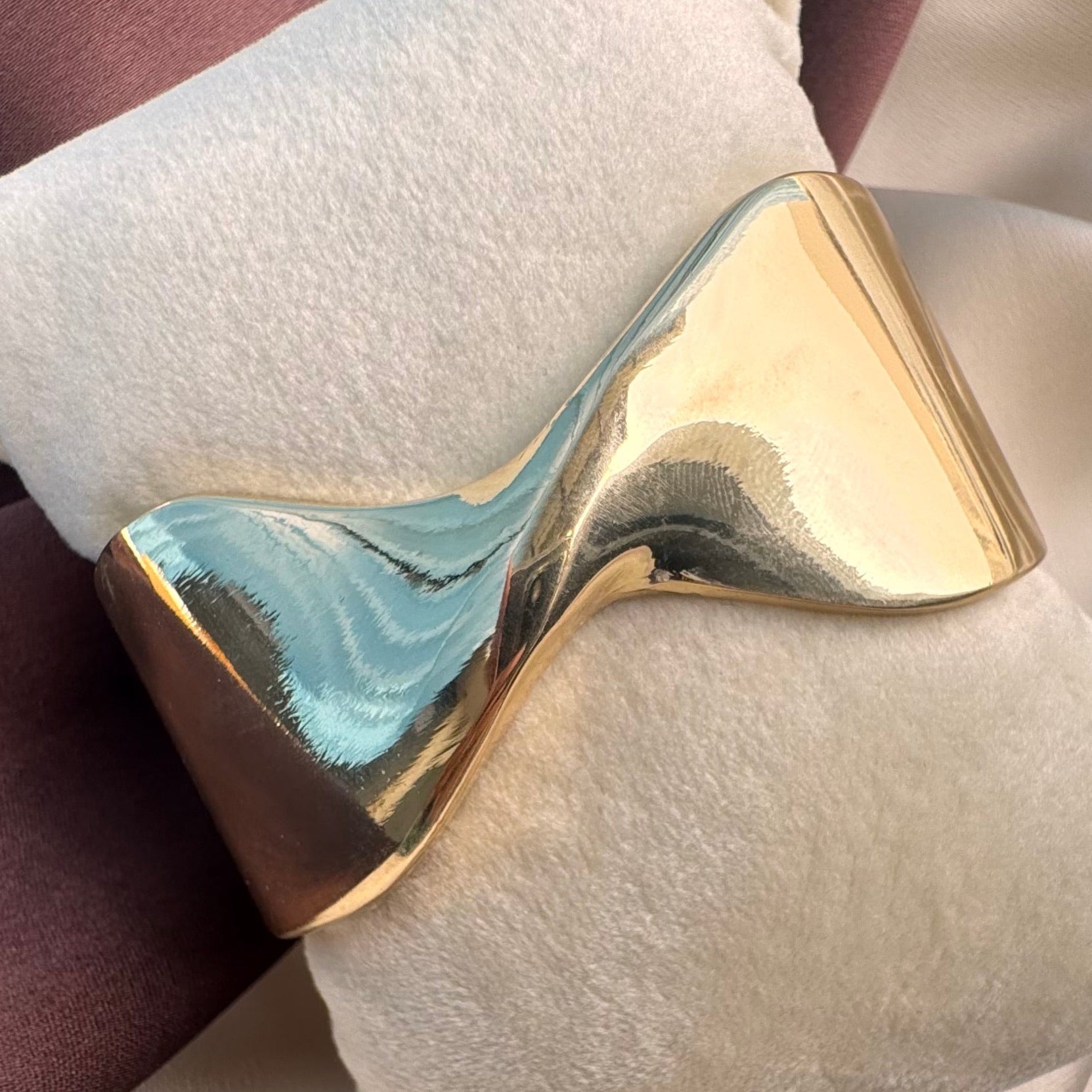 TFC Crossy Openable Gold Plated Bracelet Bangle