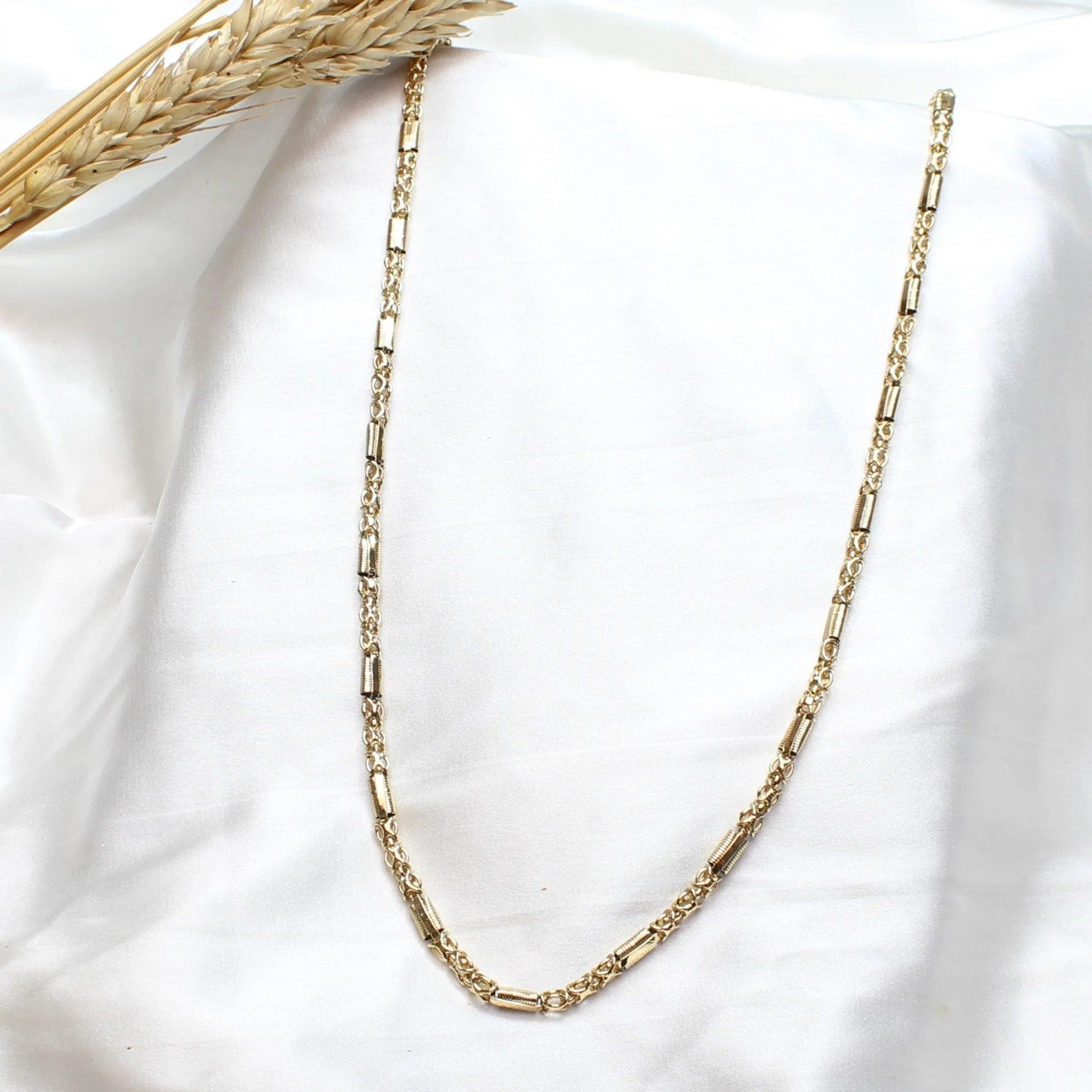 TFC Bag Chain Gold Plated Necklace