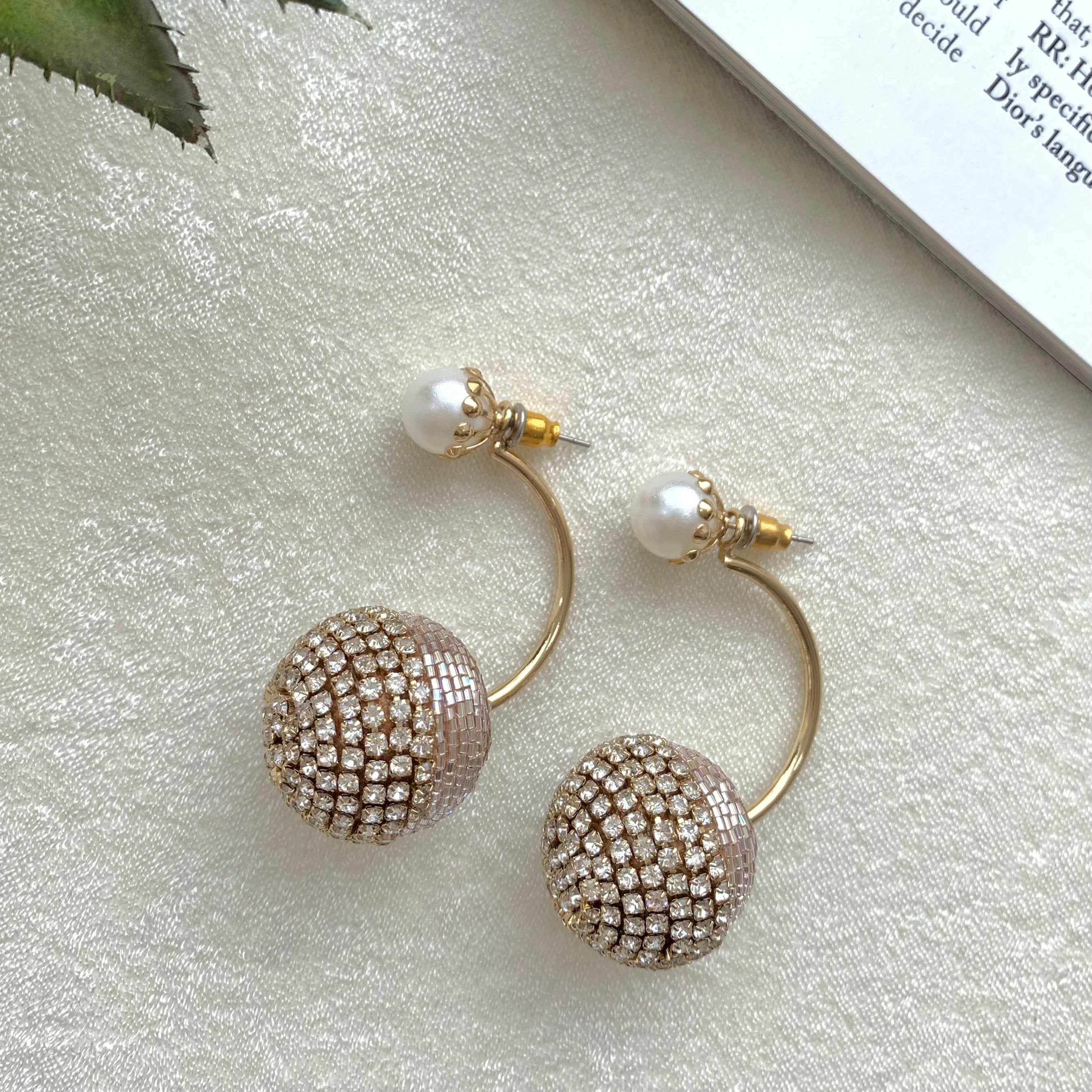 TFC Festive Stunner Pink and Gold Multi-Way Dangler Earrings-Discover daily wear gold earrings including stud earrings, hoop earrings, and pearl earrings, perfect as earrings for women and earrings for girls.Find the cheapest fashion jewellery which is anti-tarnish only at The Fun company