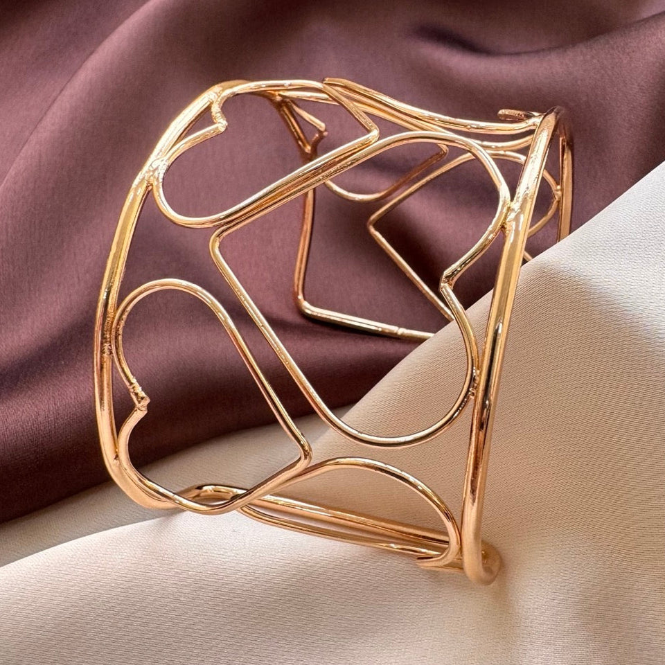 TFC Loouovee Adjustable Gold Plated Bangle