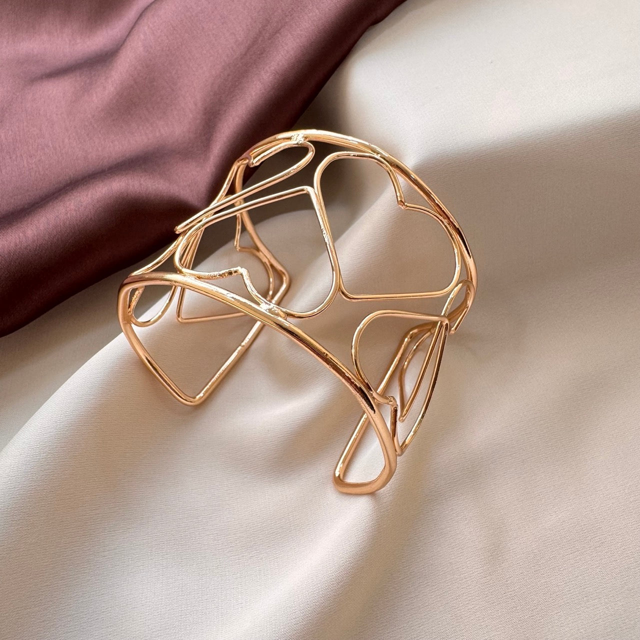 TFC Loouovee Adjustable Gold Plated Bangle