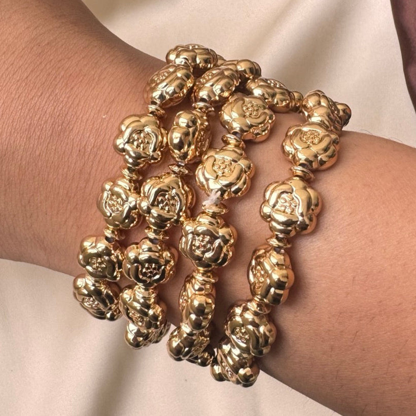 TFC Rosa Luxe Gold Plated Bracelet