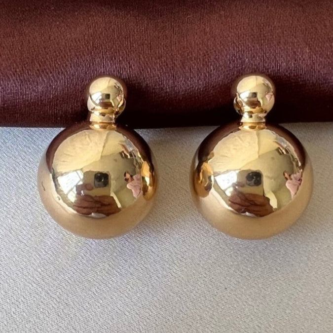TFC Blingy Gold Plated Stud Earrings