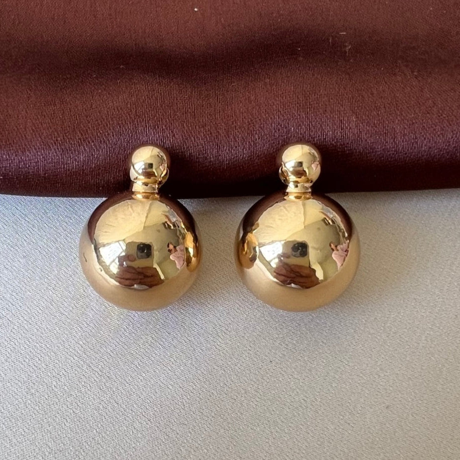 TFC Blingy Gold Plated Stud Earrings