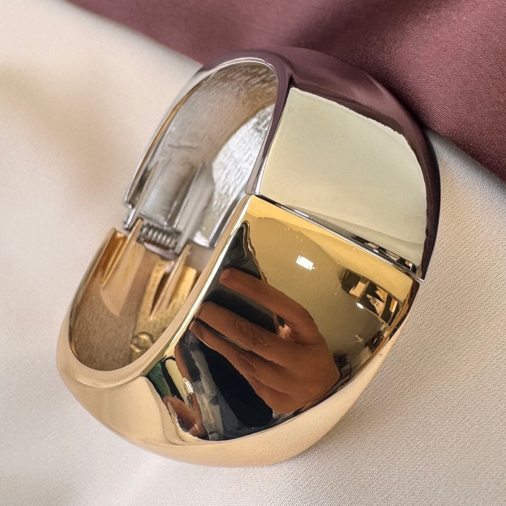 TFC Size 2.8 Dual Tone Bracelet Bangle