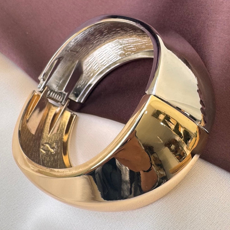 TFC Size 2.8 Dual Tone Bracelet Bangle