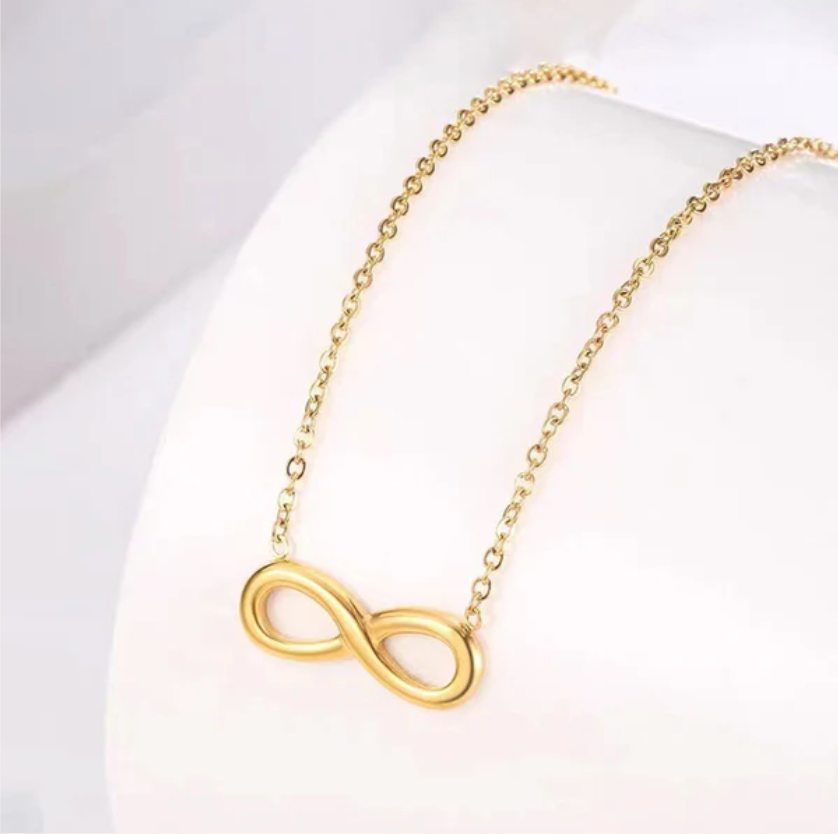 TFC Infinity Flash Gold Plated Necklace