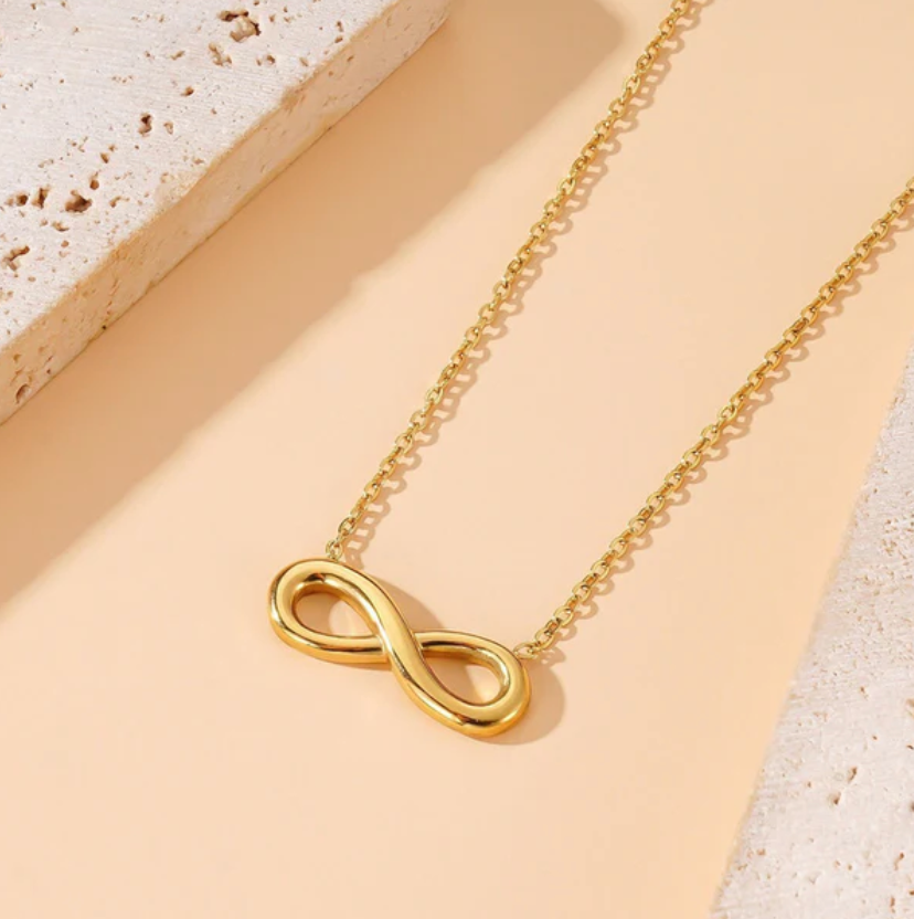 TFC Infinity Flash Gold Plated Necklace