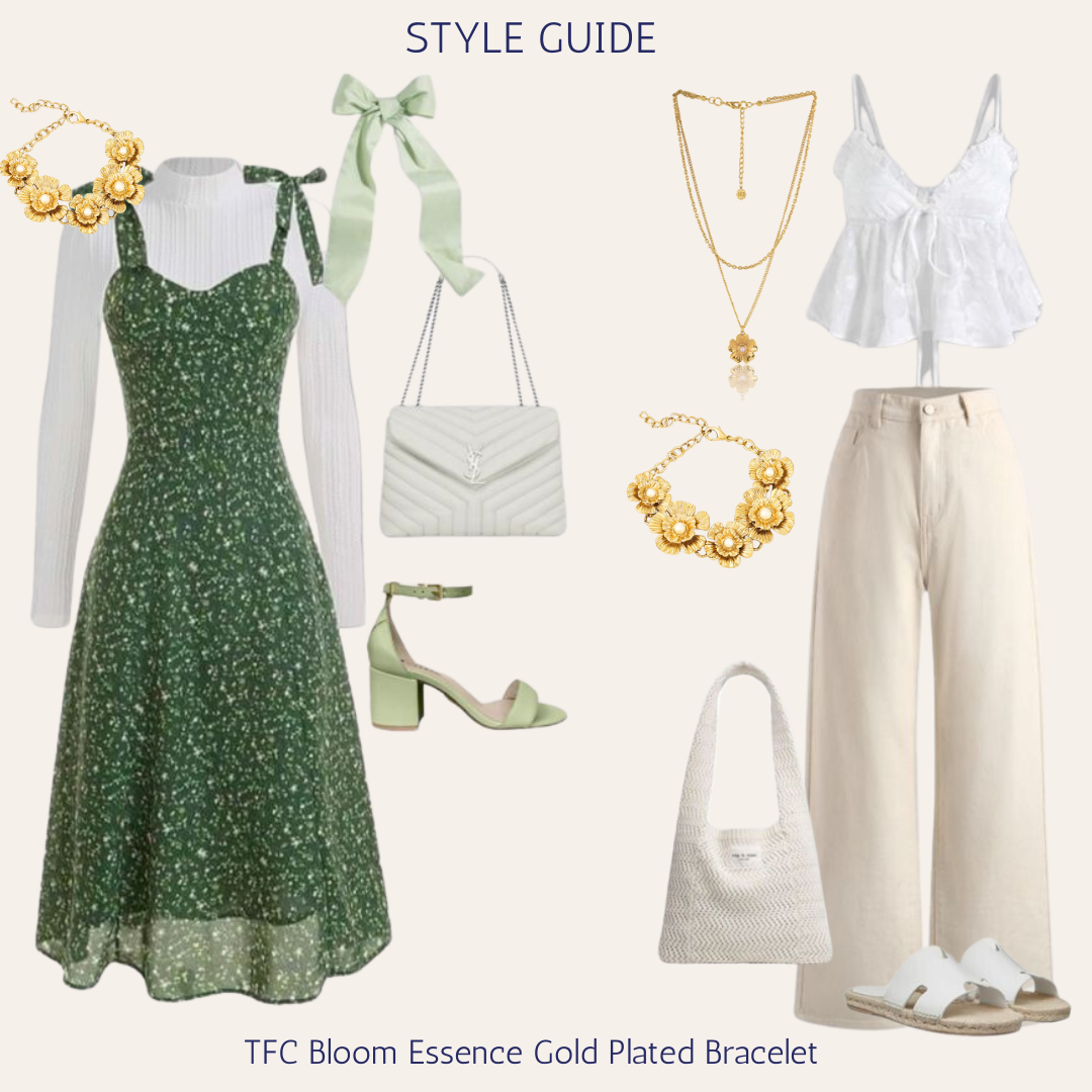 TFC Bloom Essence Gold Plated Bracelet