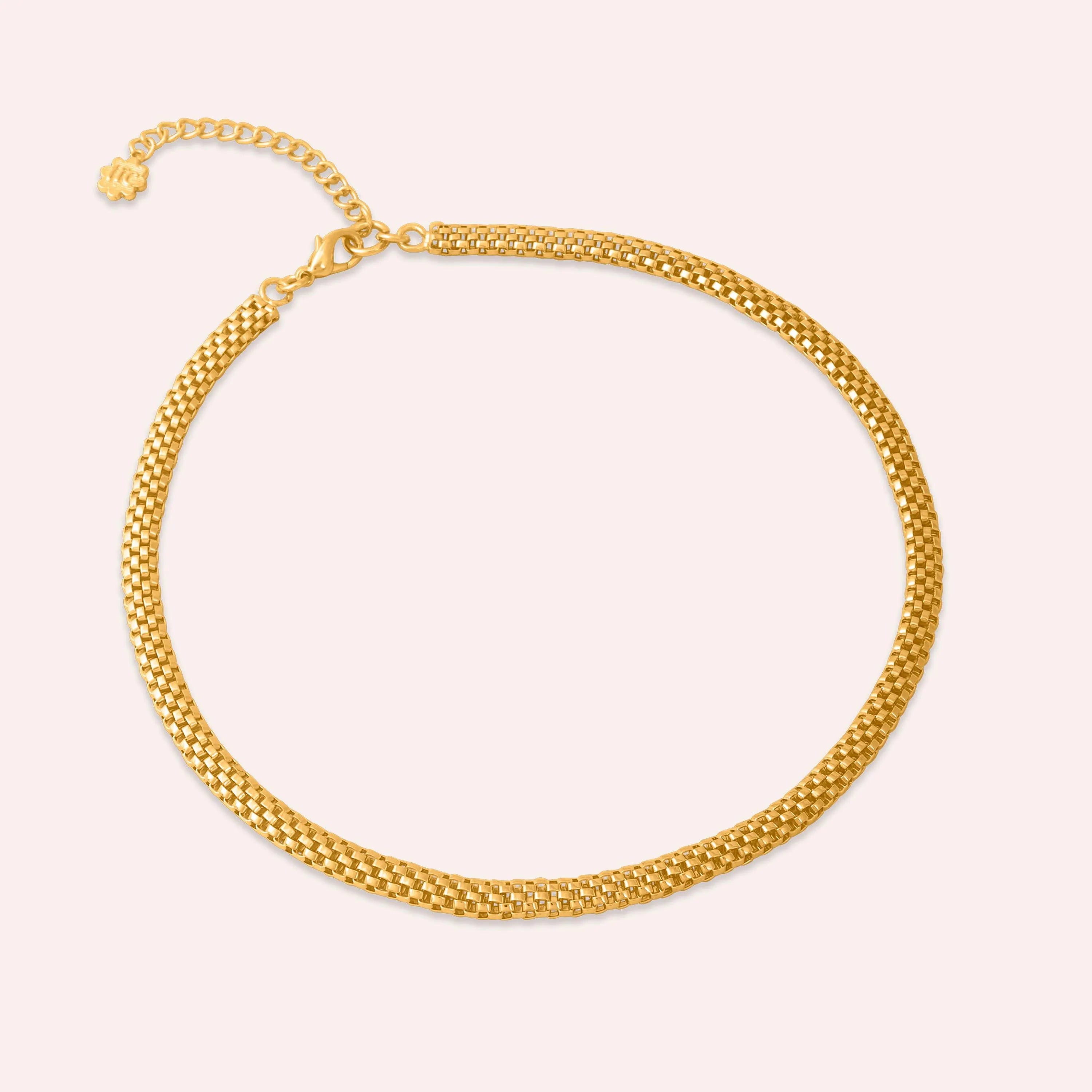 TFC Boulogne Gold Plated Chain Necklace