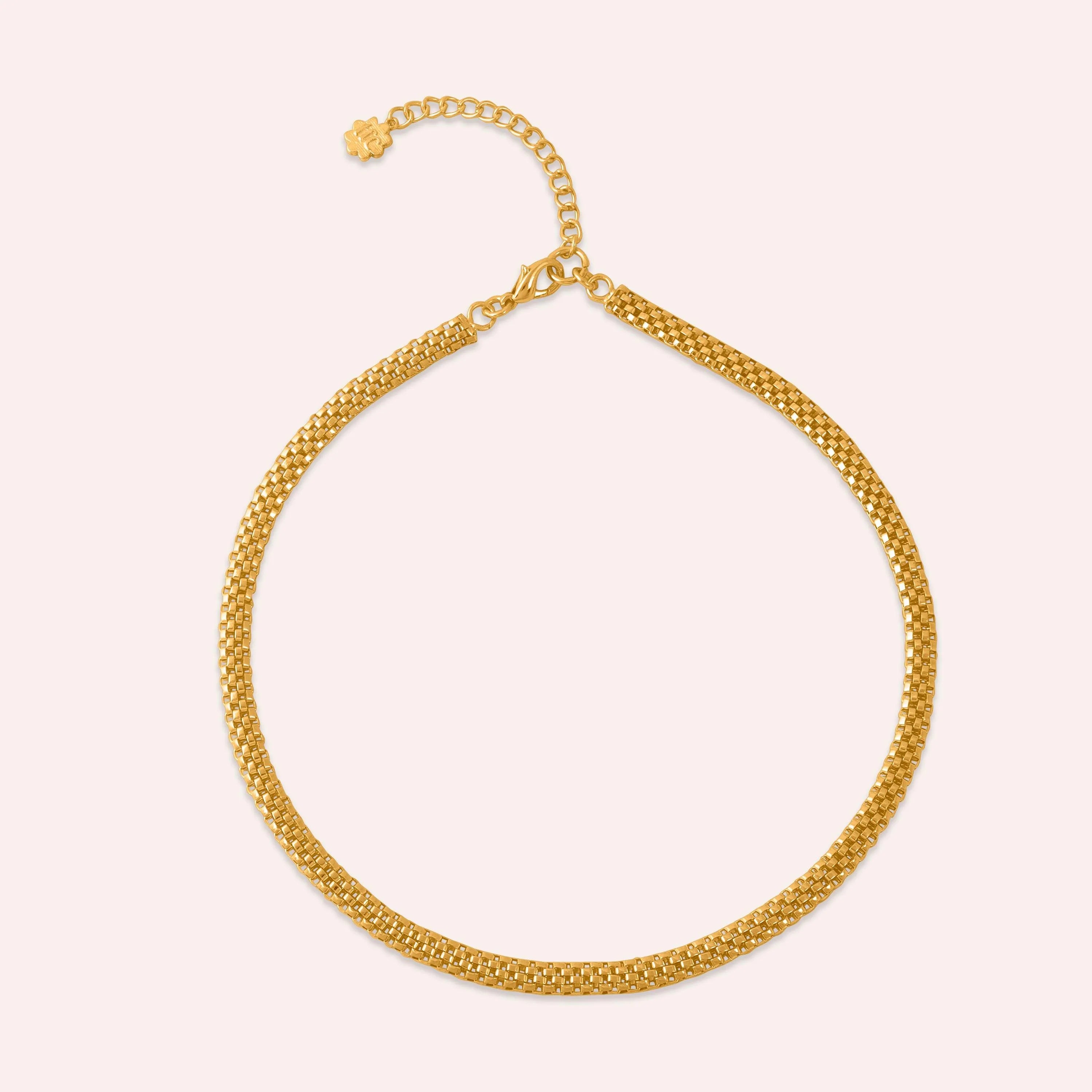 TFC Boulogne Gold Plated Chain Necklace