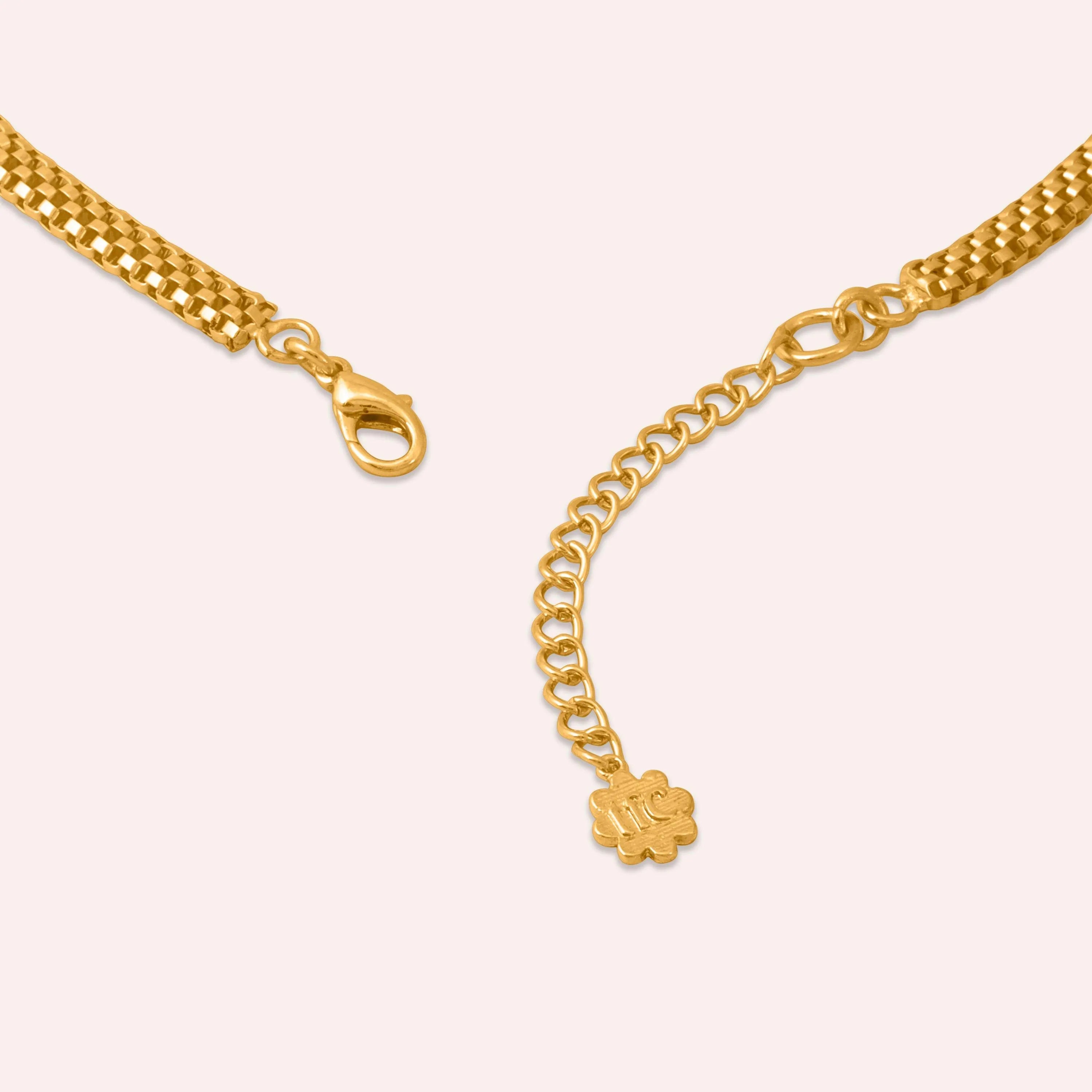 TFC Boulogne Gold Plated Chain Necklace