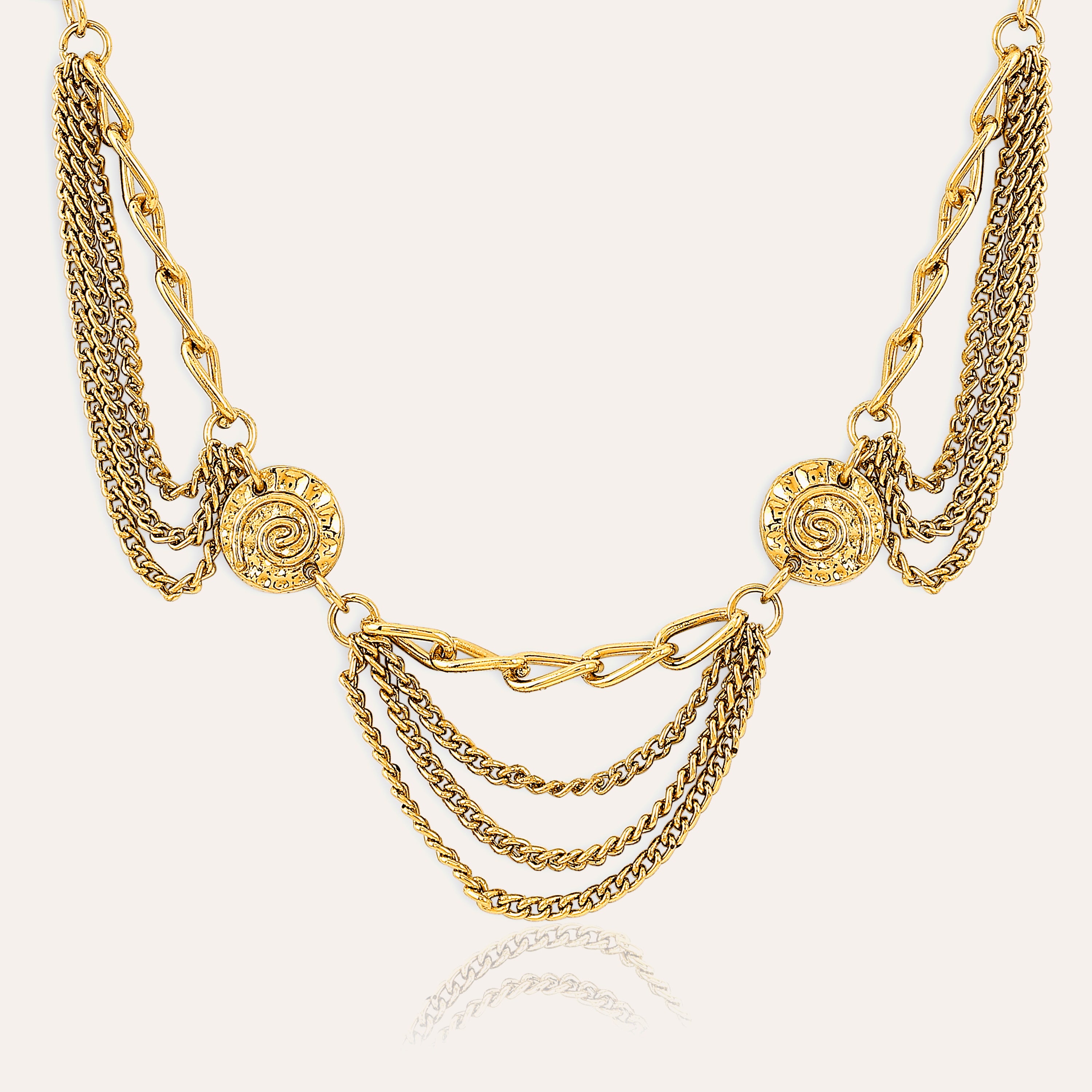 TFC ChicCharms Gold Plated Necklace